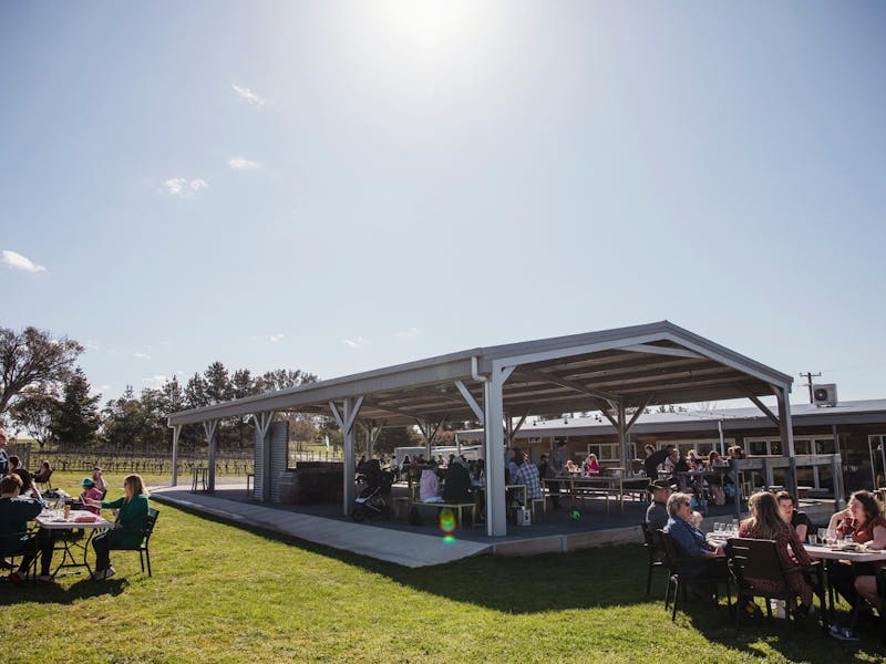 Four Winds Vineyard Outdoor seating area 