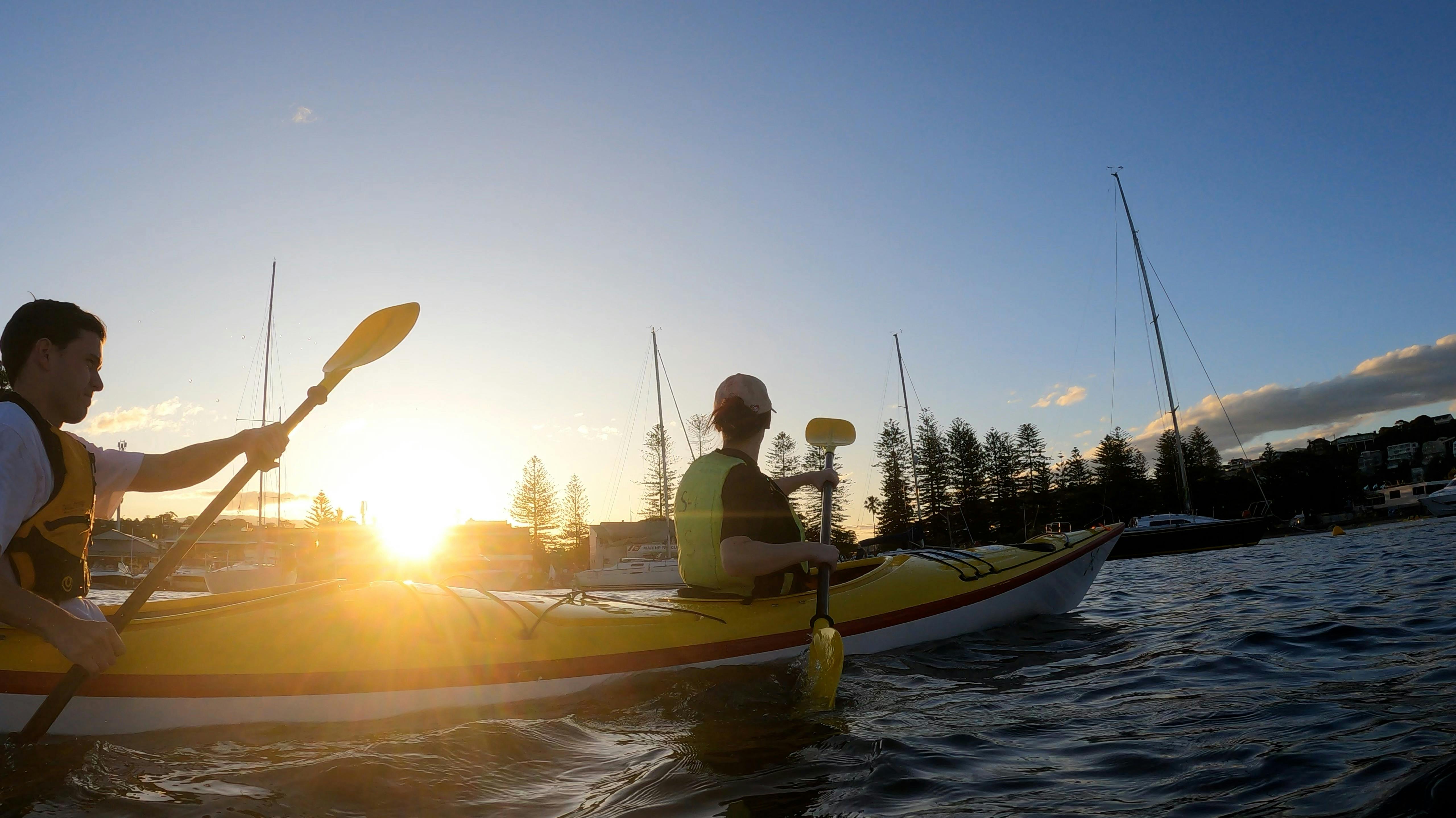 Sunset on Middle Harbour