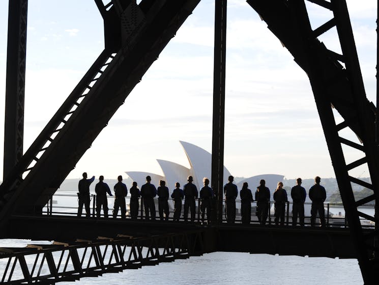 Experience breathtaking views on a BridgeClimb Summit experience