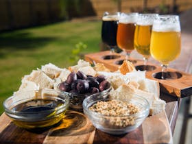 Tulka dukkah and olives