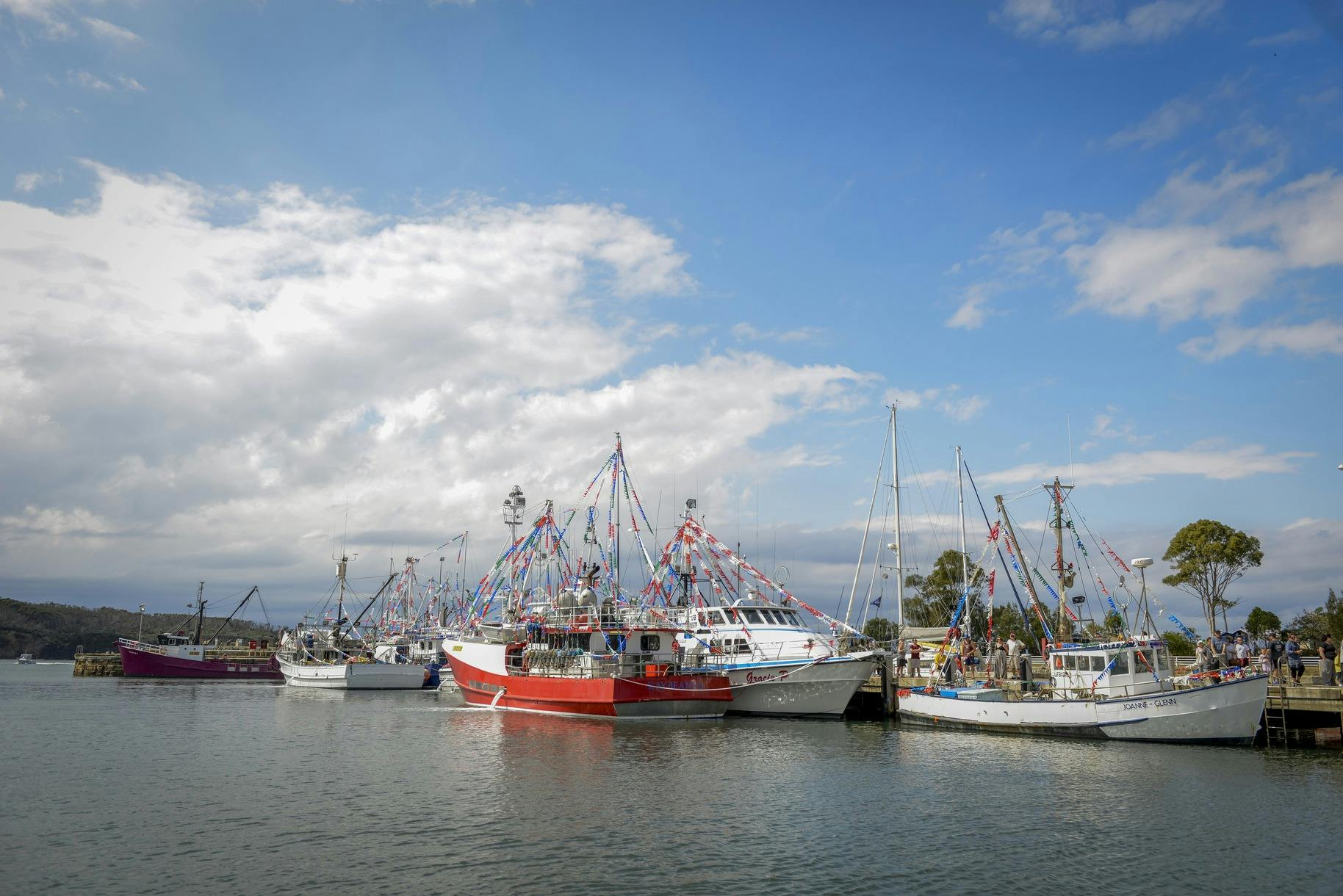 Boats in Ulladulla Harbour