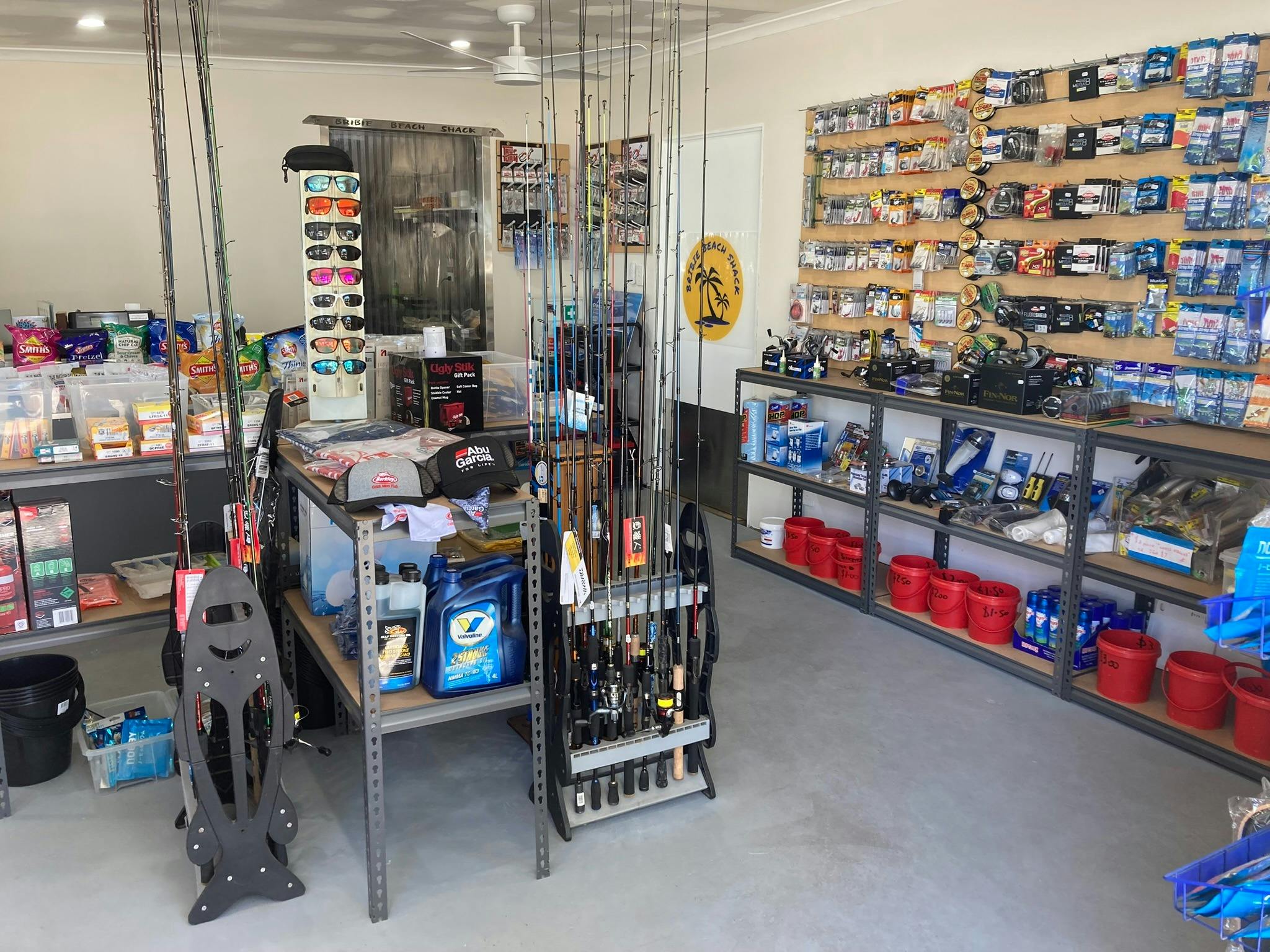 Bribie Beach Shack tackle shop