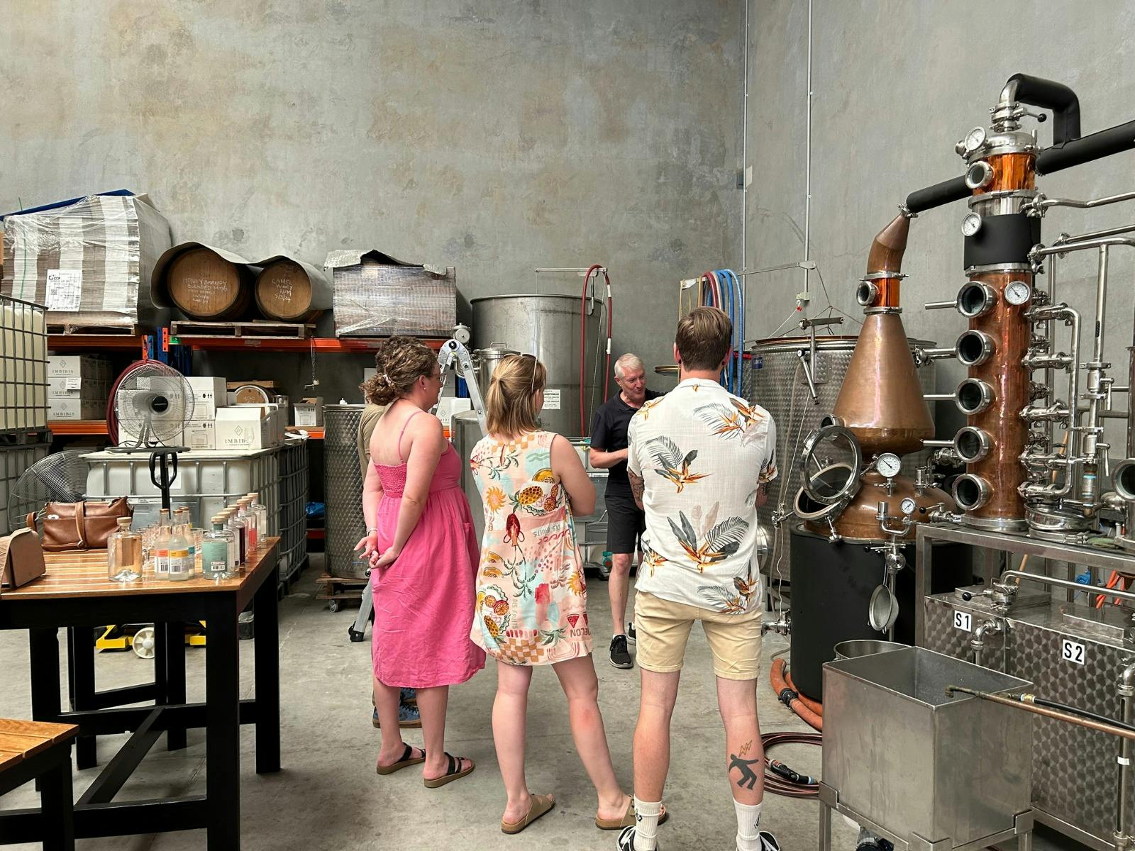 Tour behind the scenes