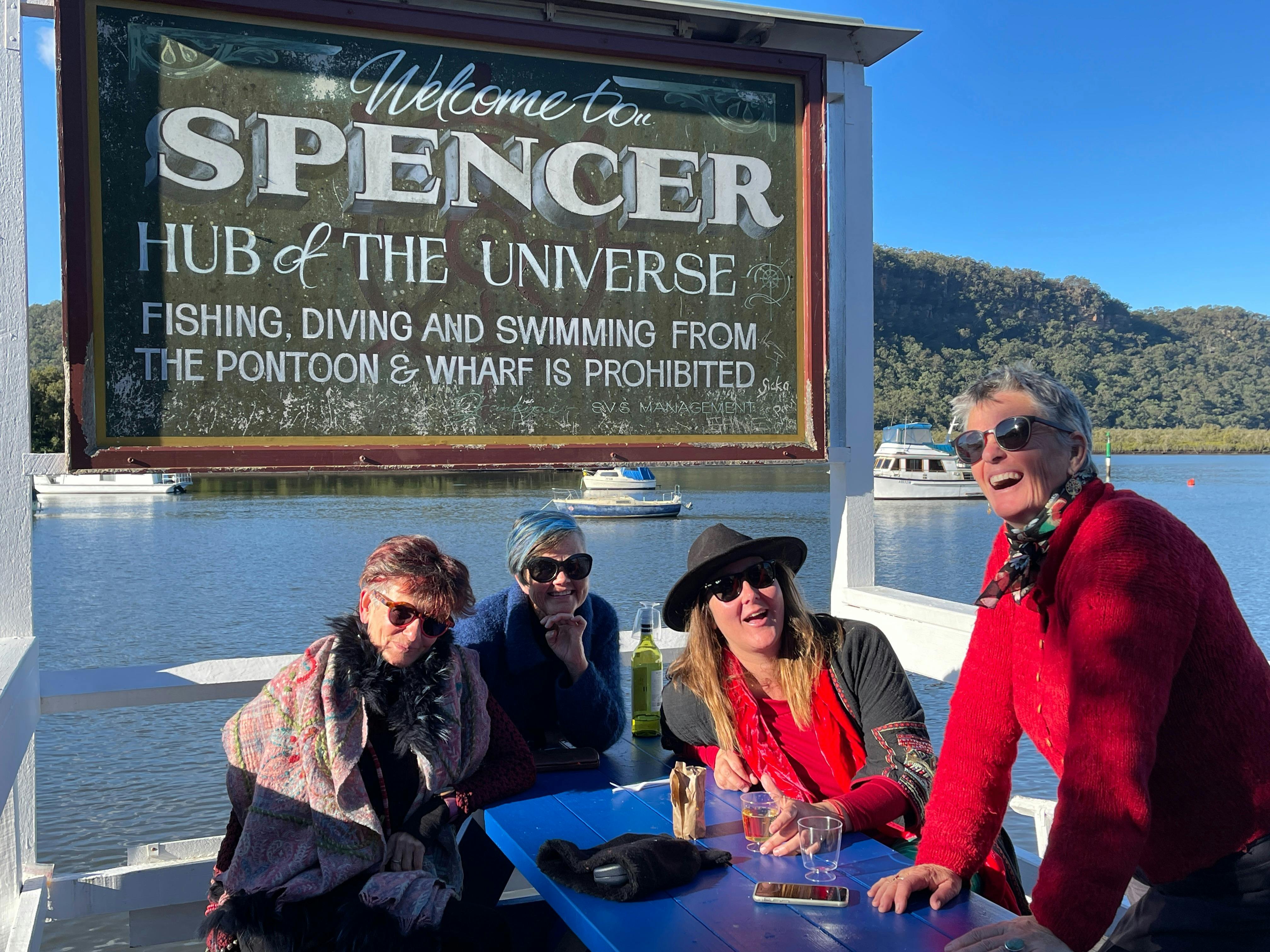 On the Spencer wharf