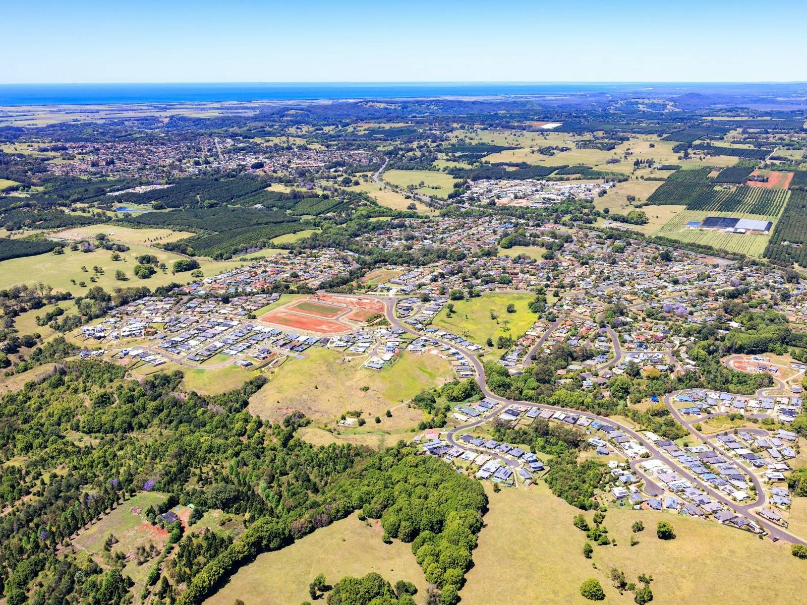 Arial View of Wollongbar