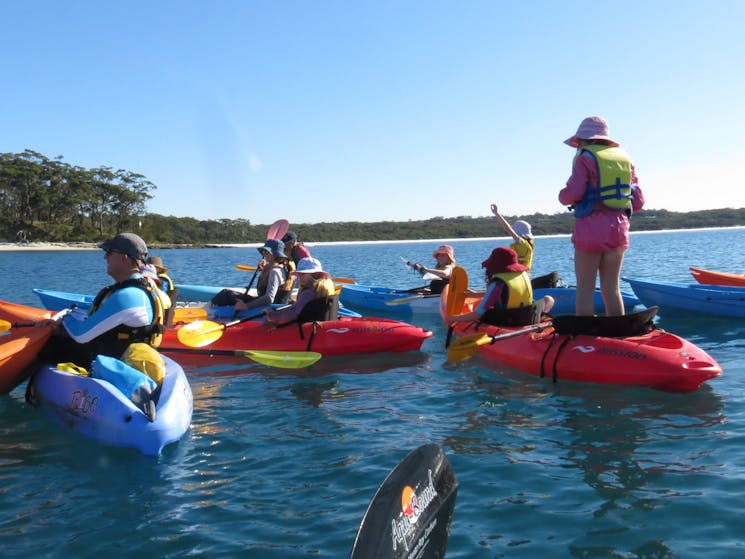 Take the family and friends out for some kayaking fun, with a guide or hire and head out!