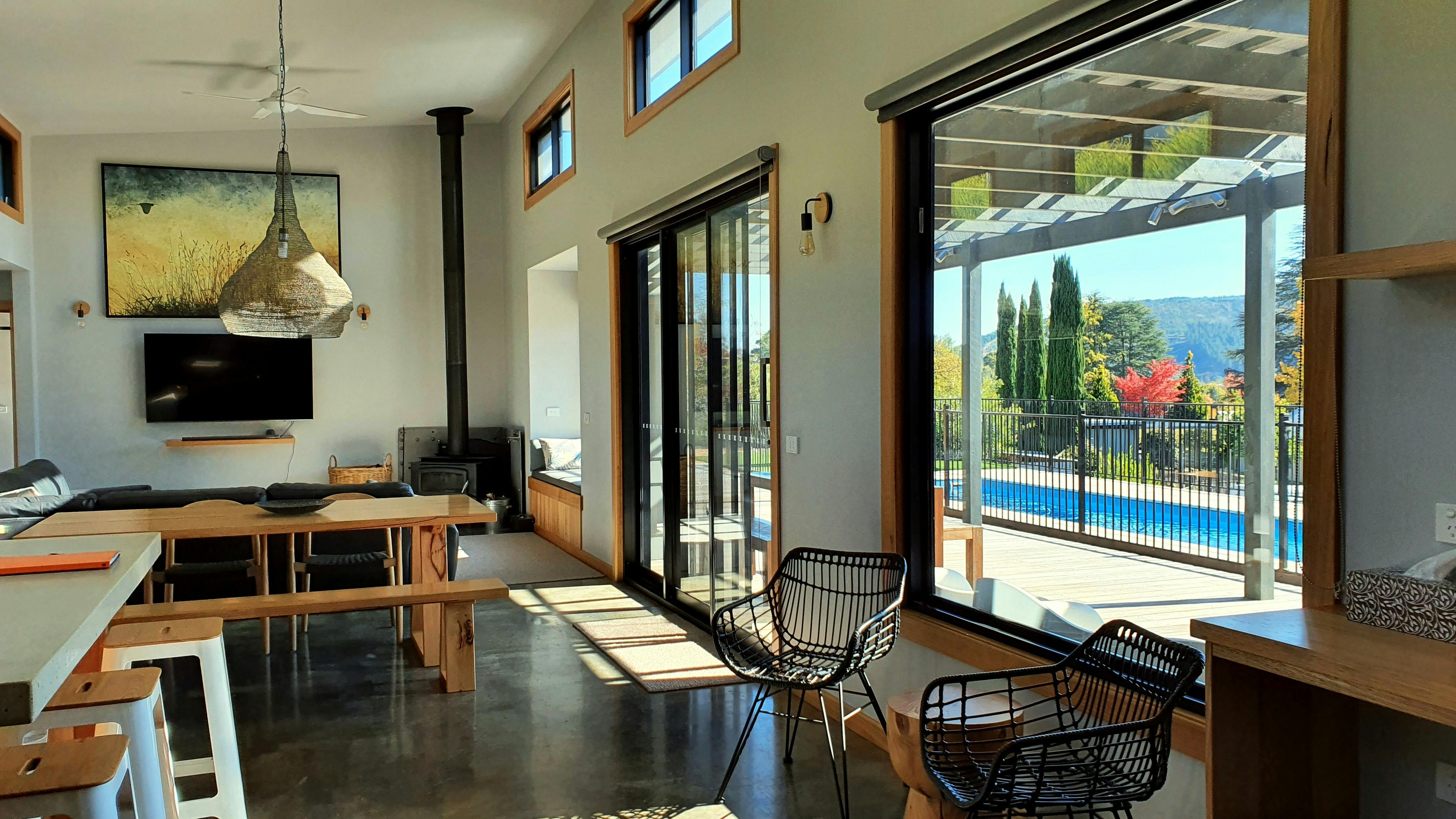 open plan living