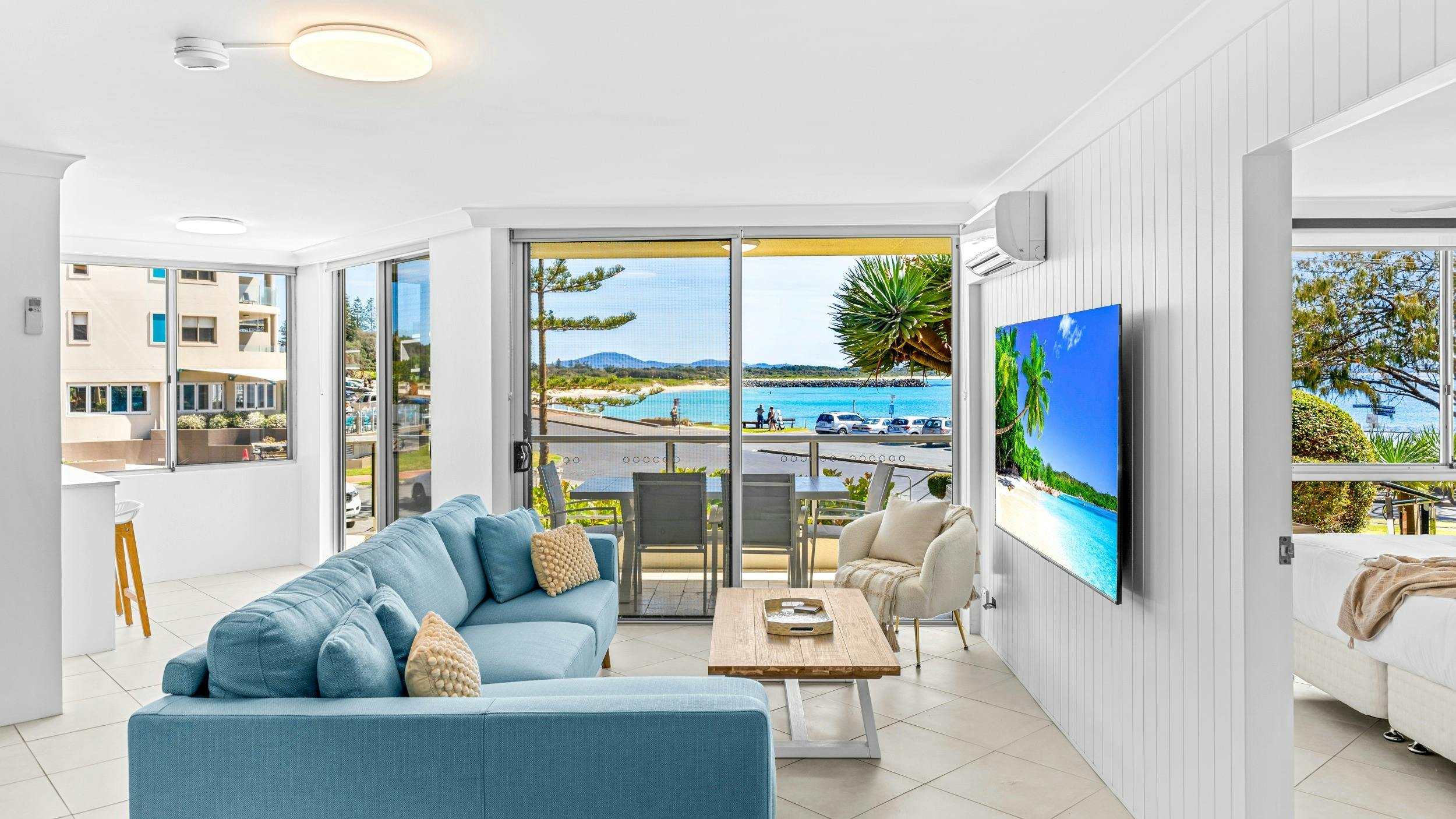 Living with ocean view