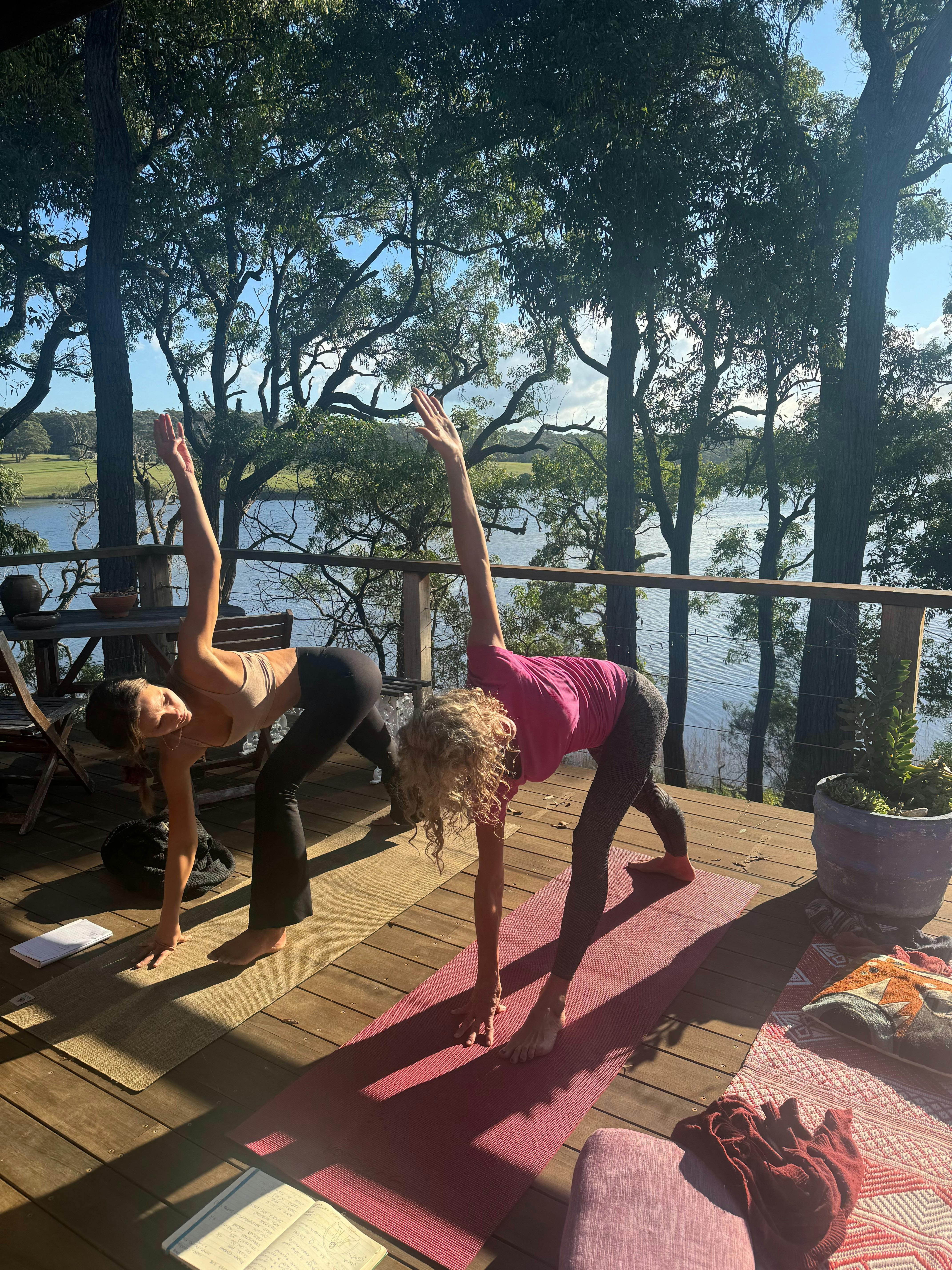 Yoga by the Lake