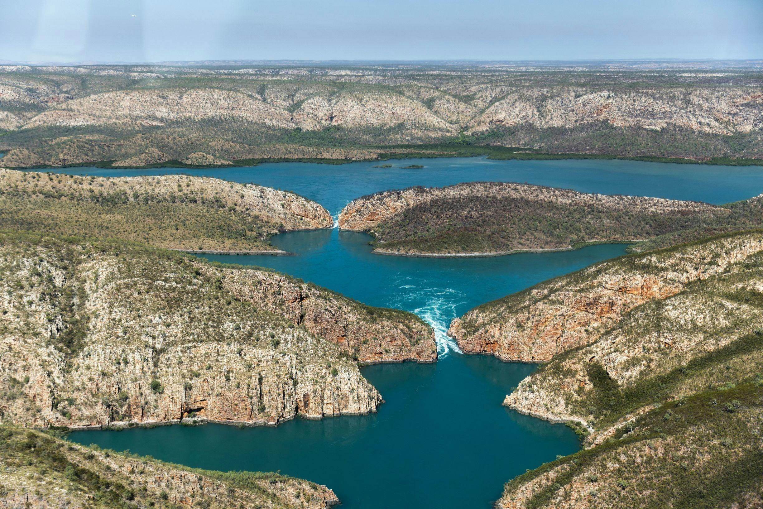 Garaan-ngaddim Horizontal Falls on the Kimberley Coast