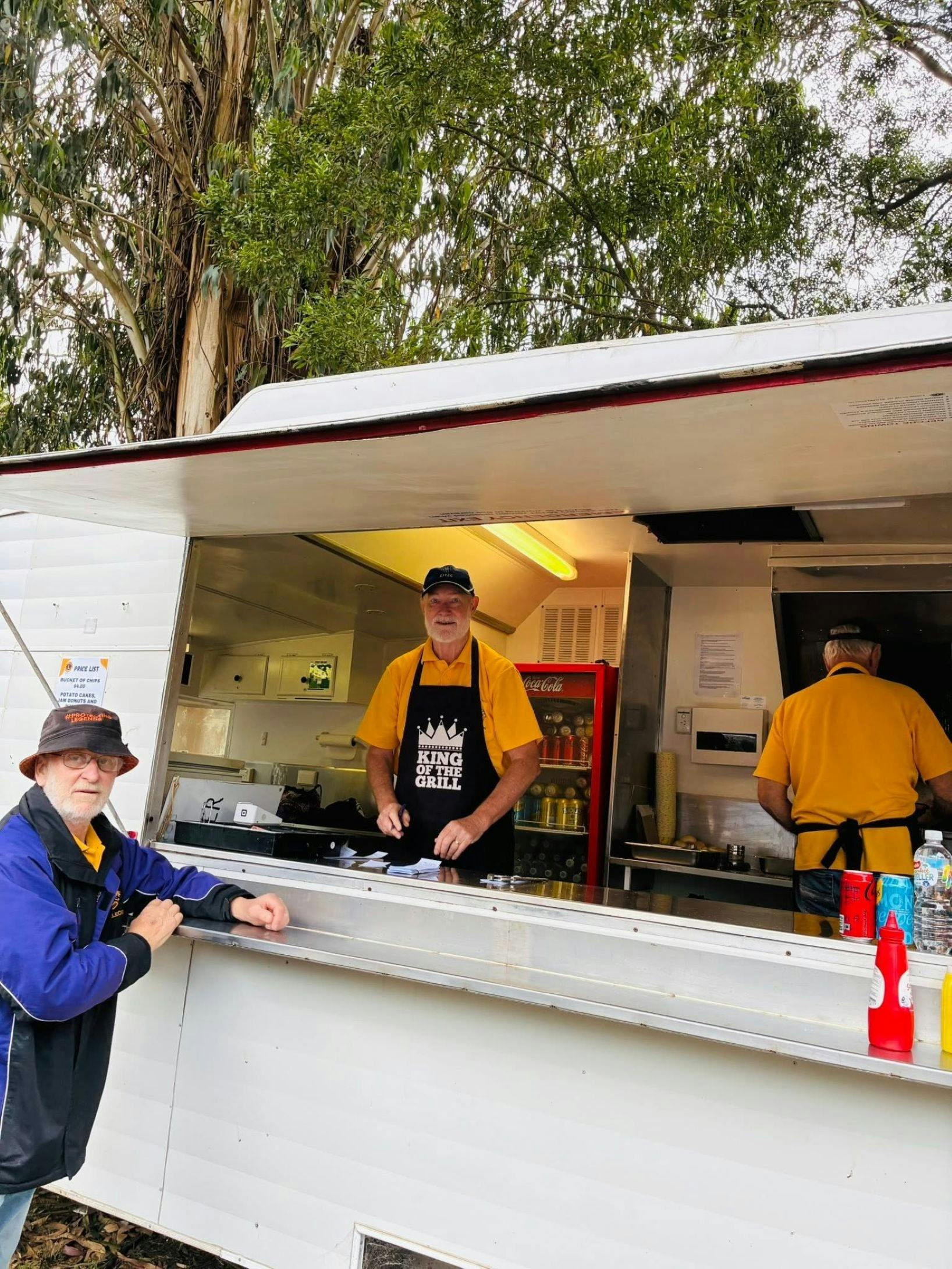 Loch Village food van summer market