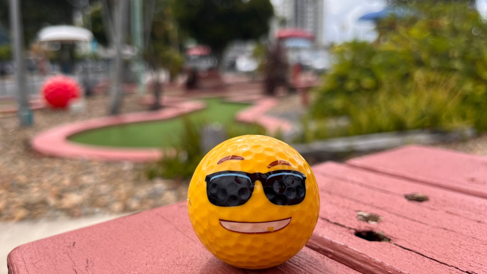 Happy Golf Ball!