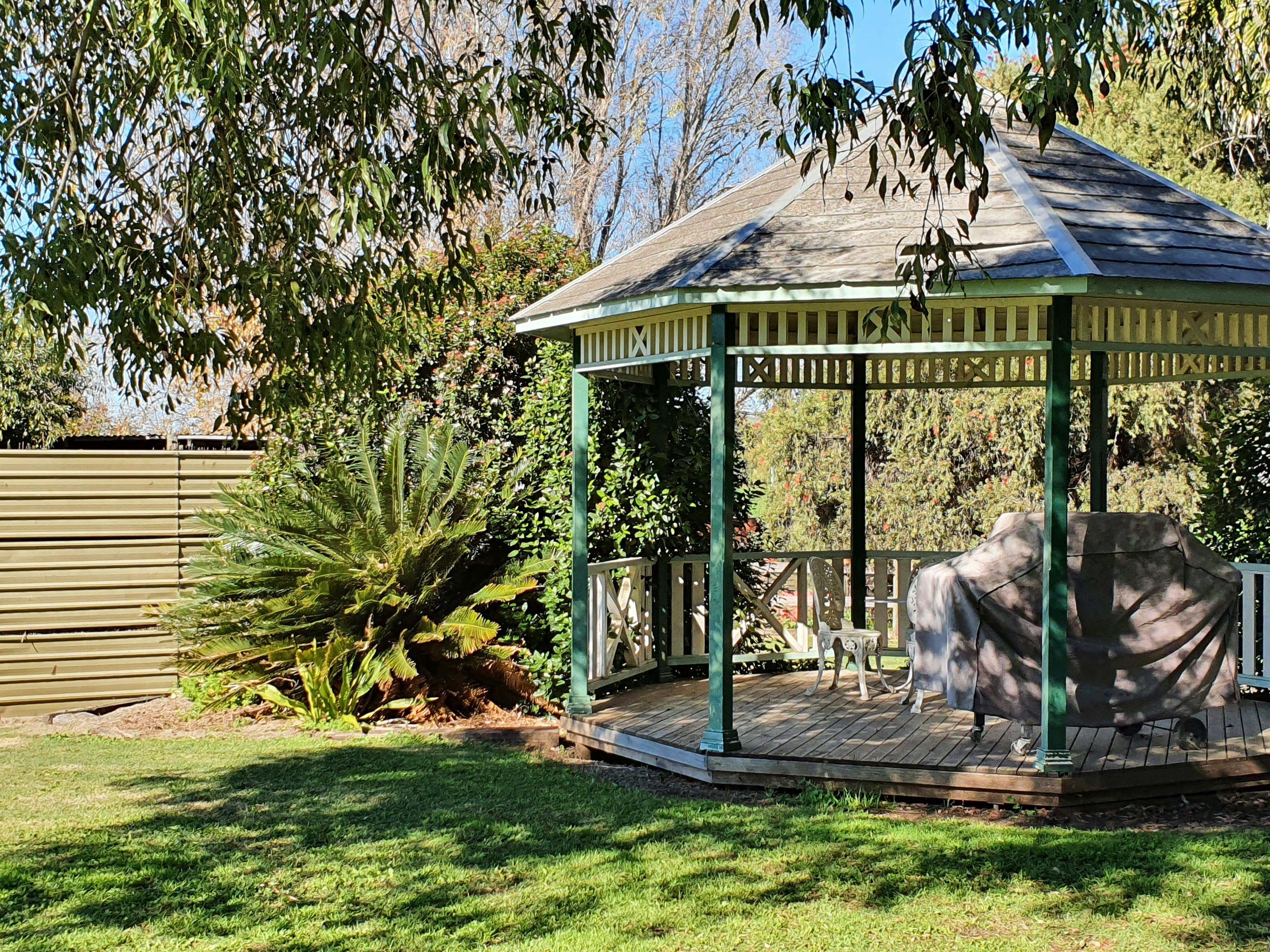 Outdoor covered area