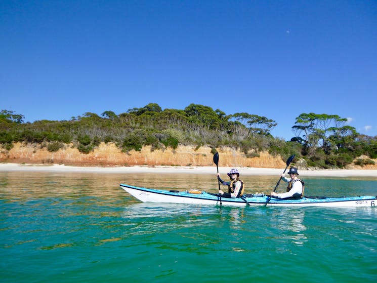 Double sea kayak full day hire