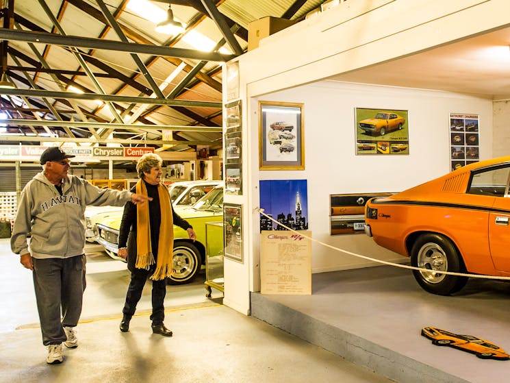 Inside the Chrysler Car Museum
