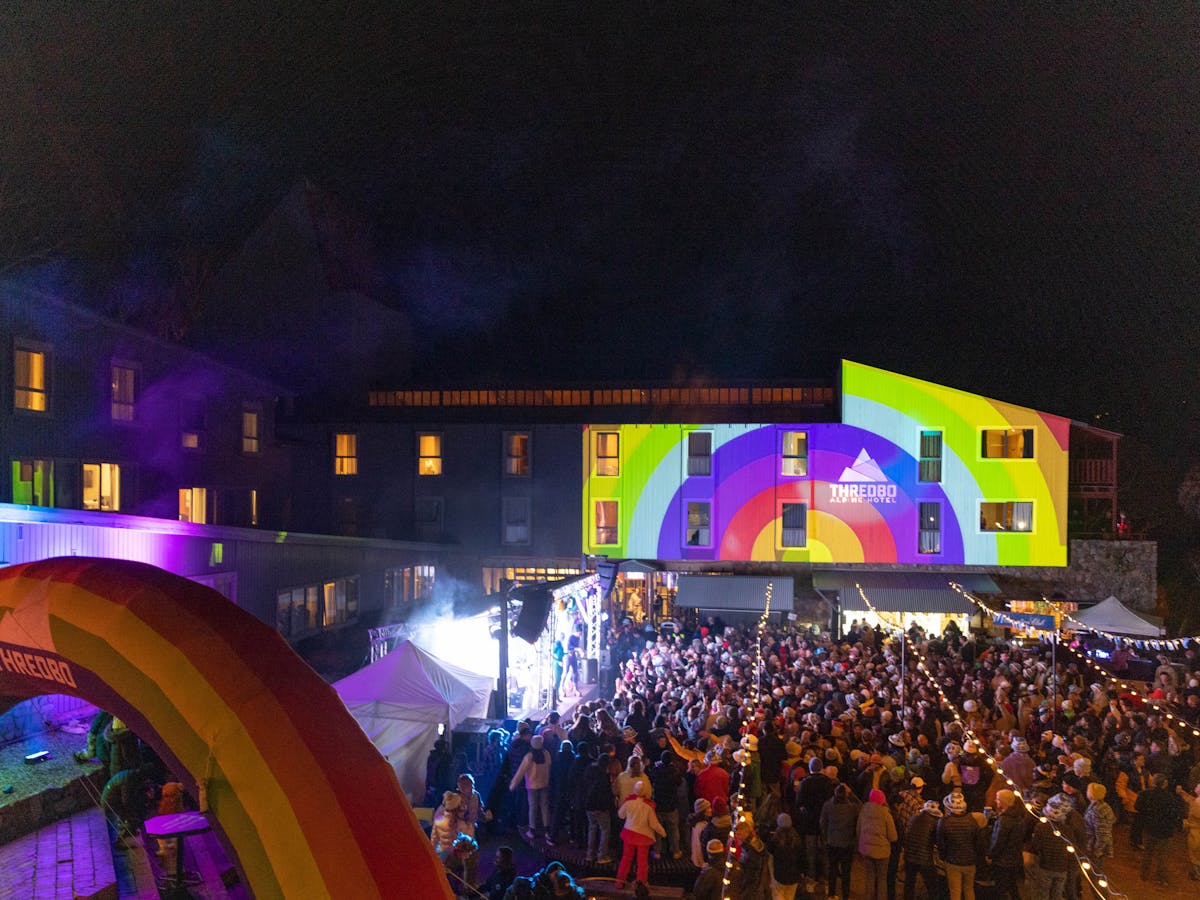 Rainbow Party in the Alpine Bar