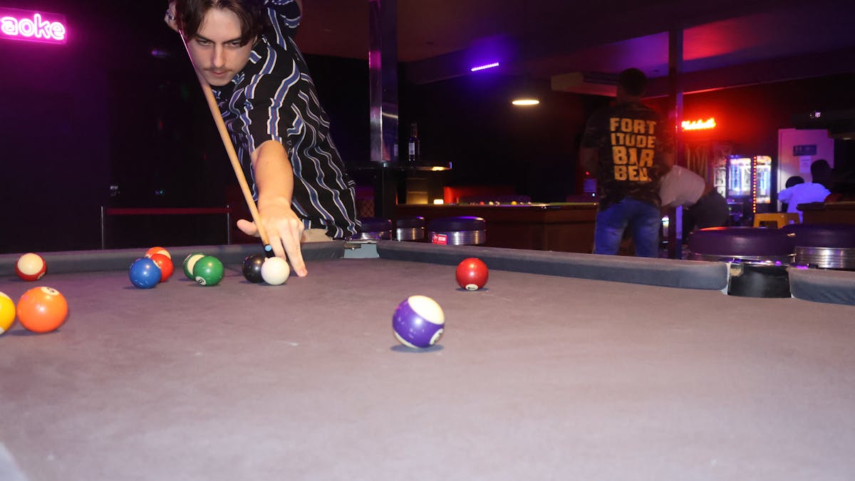 Pool Table Action