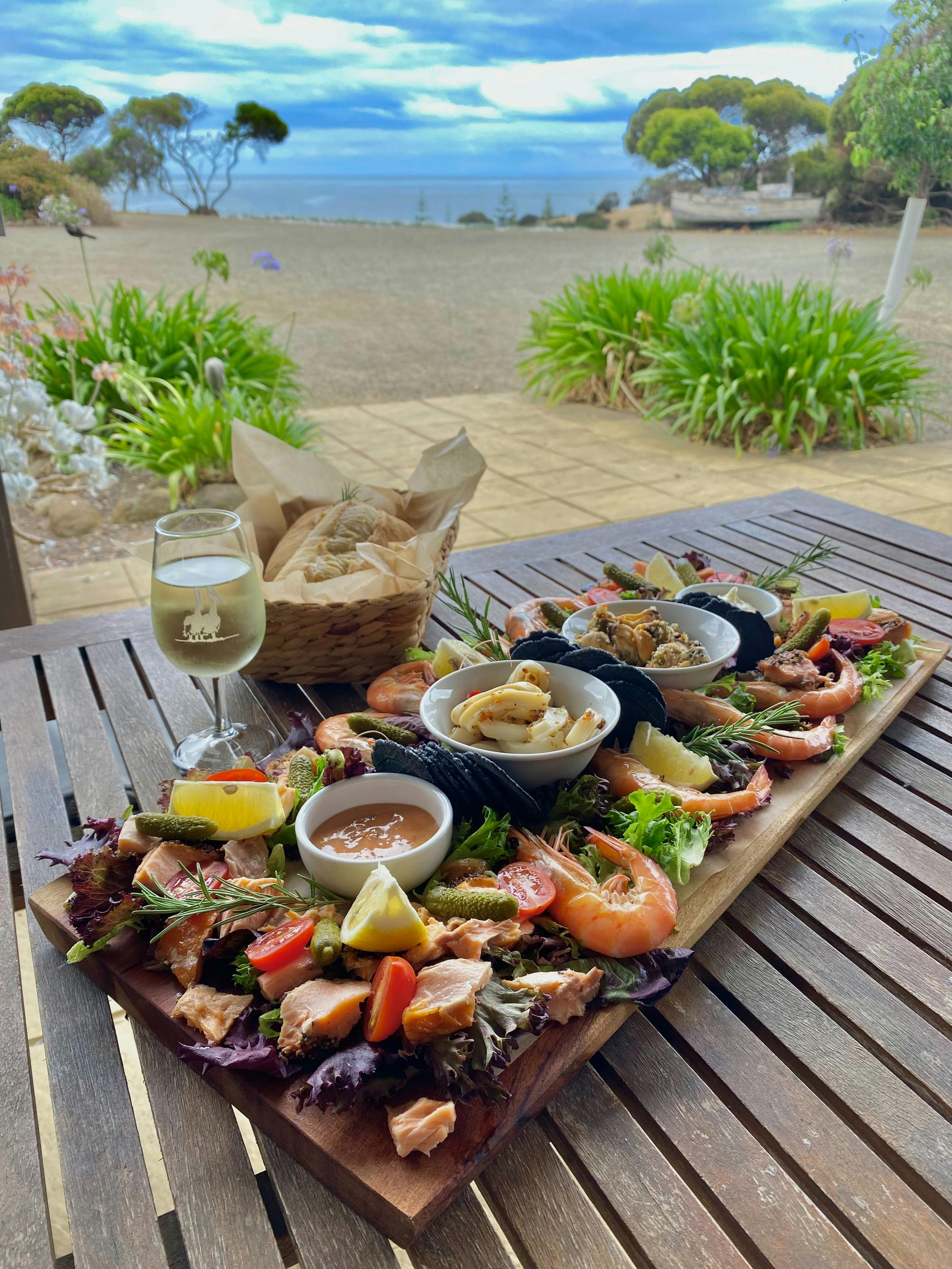 Shoals Platter & Guided Wine Tasting