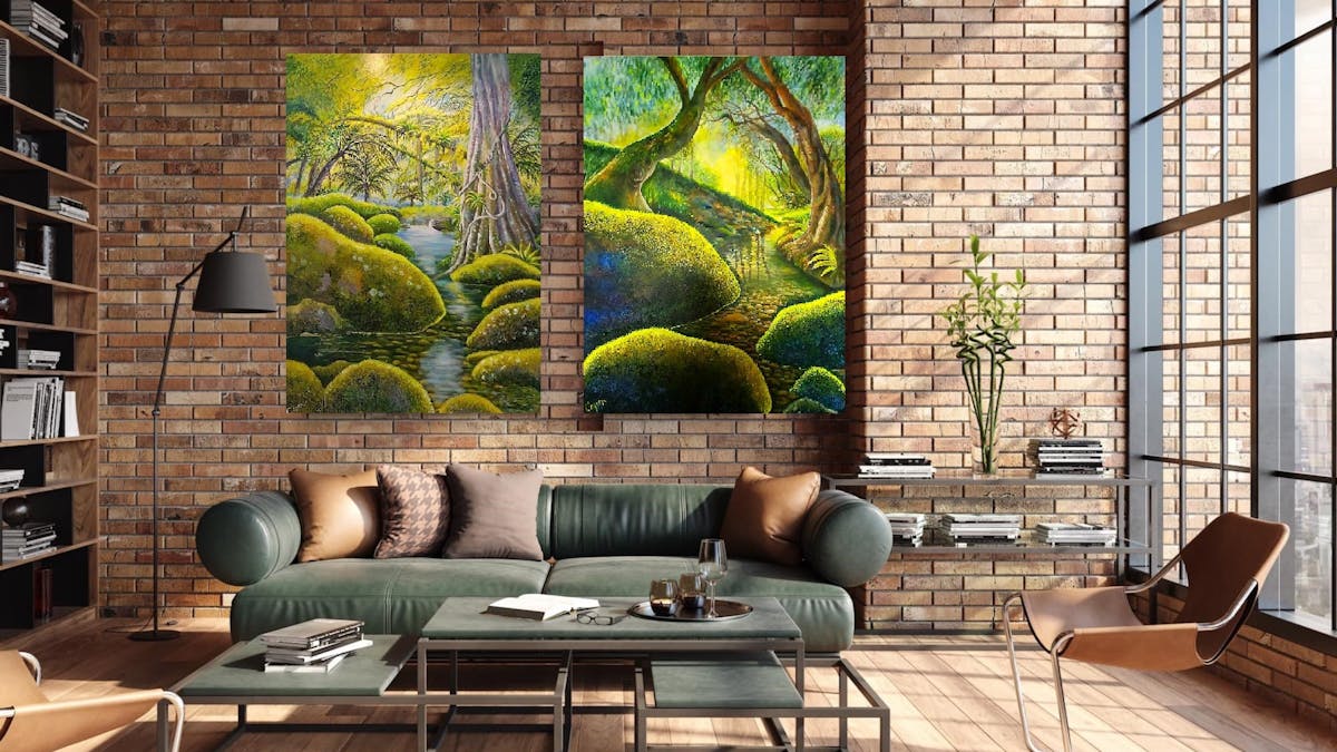 Two of the Moss Rock series