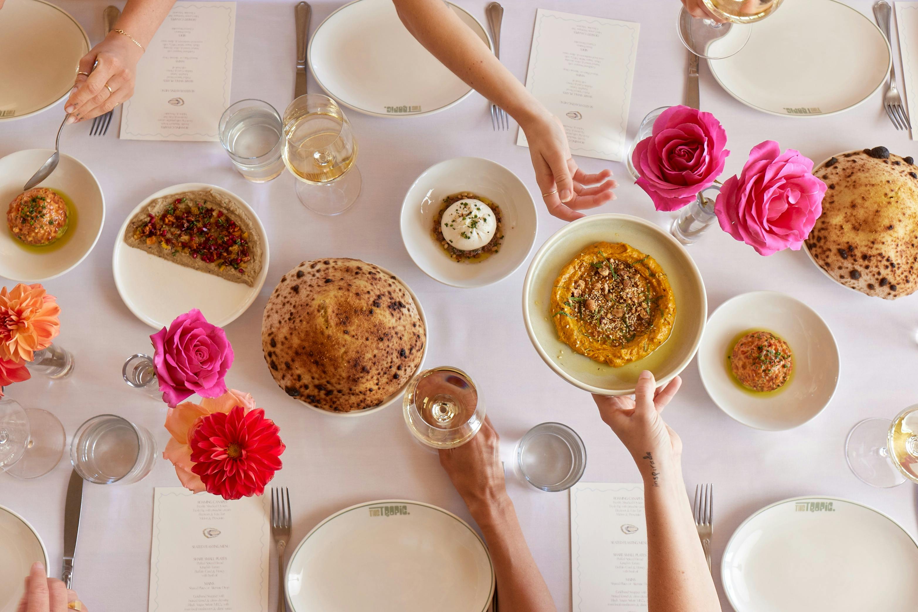 The Tropic Set Menu