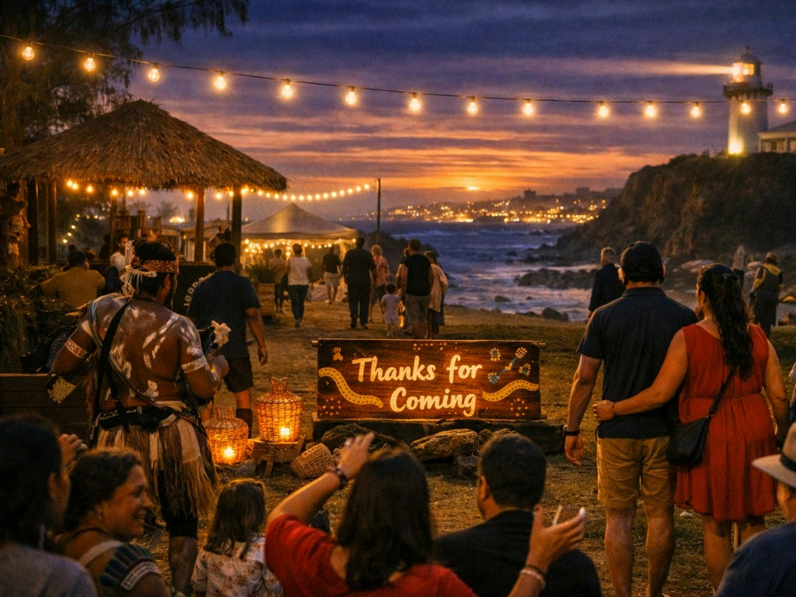 Day 1 event concludes with all the stalls and performances wrap up for the day.