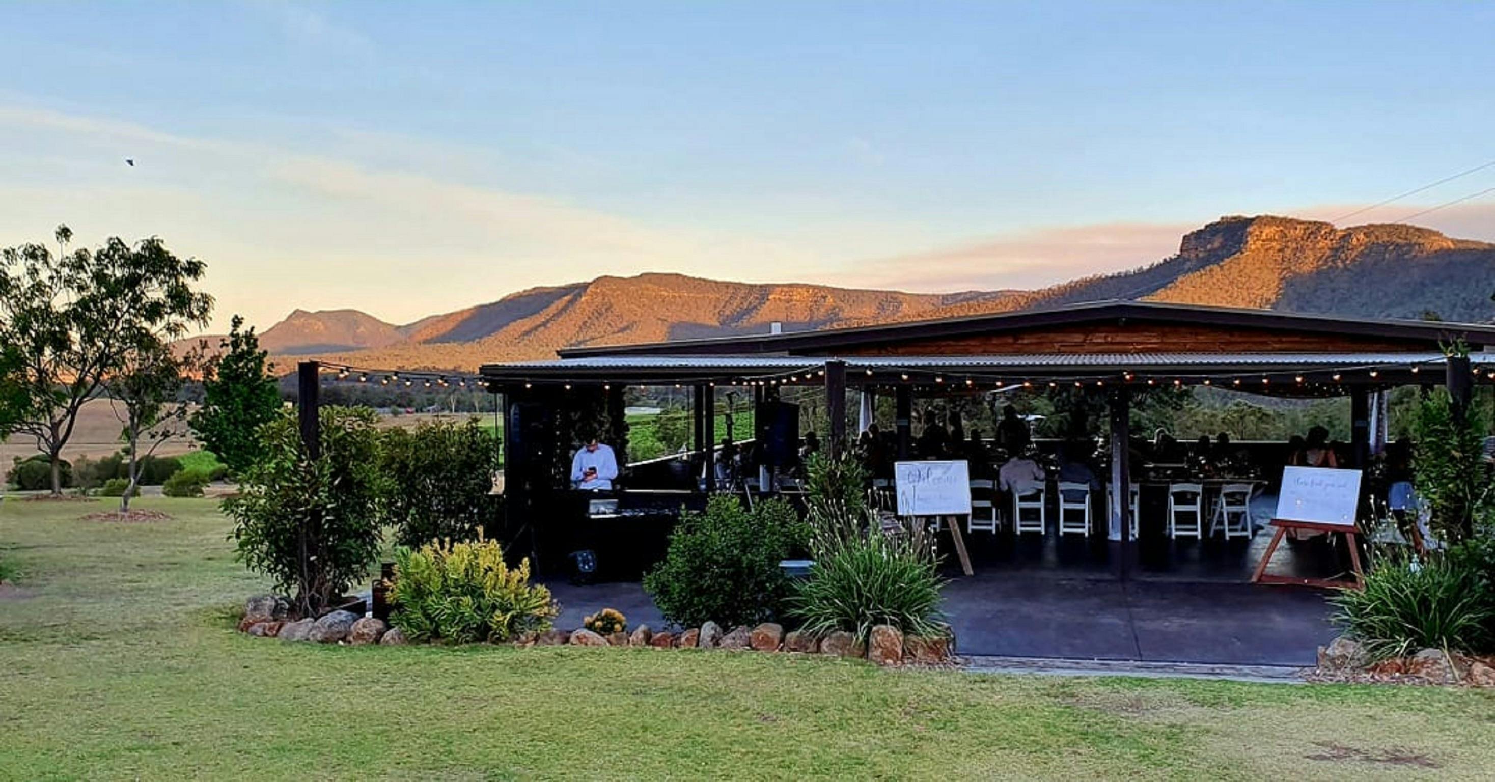 Who wouldn't want a wedding venue with a view  like this