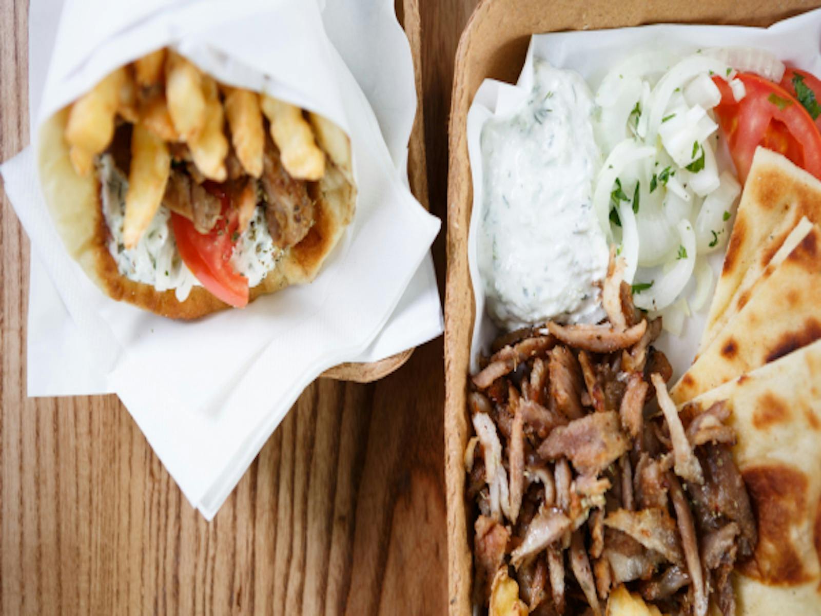 Greek Street Eats, Little Eadies, Sussex Inlet