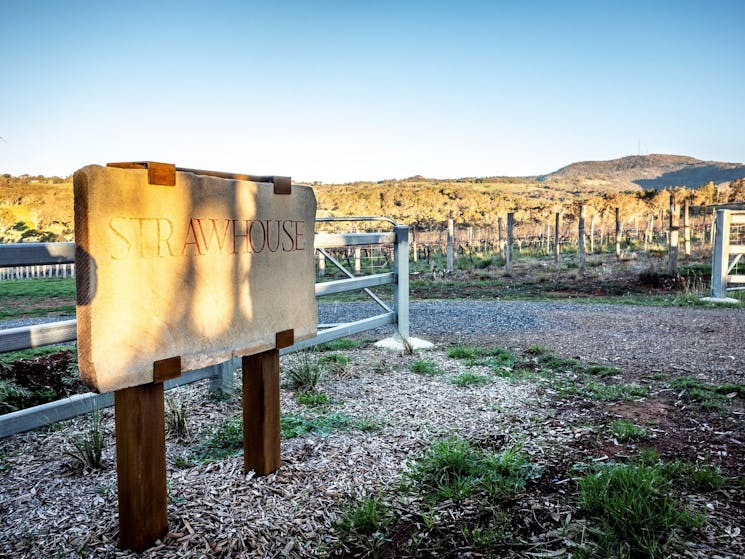 Strawhouse Wines has a unique cellar door and boutique accommodation.