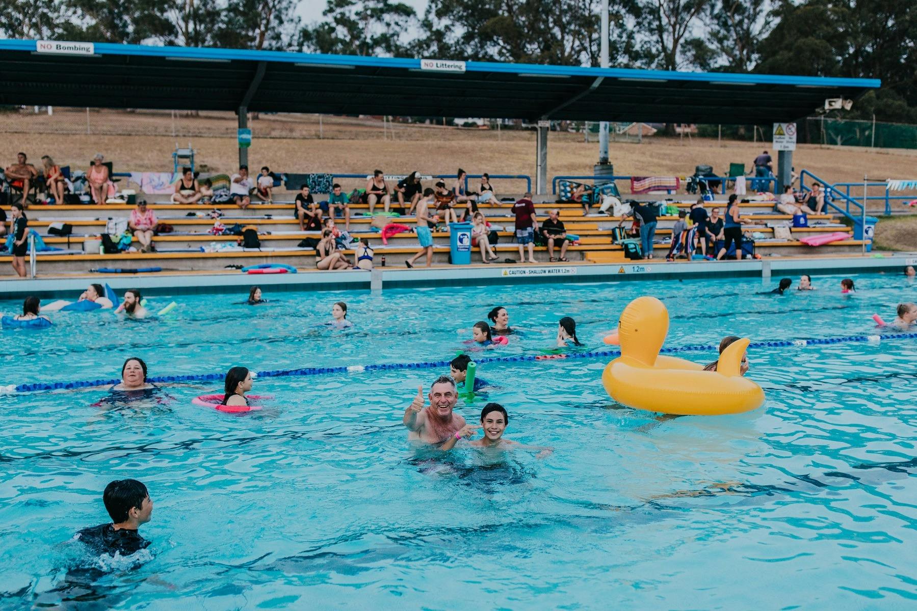 Australia Day Free Pool Entry My Maitland