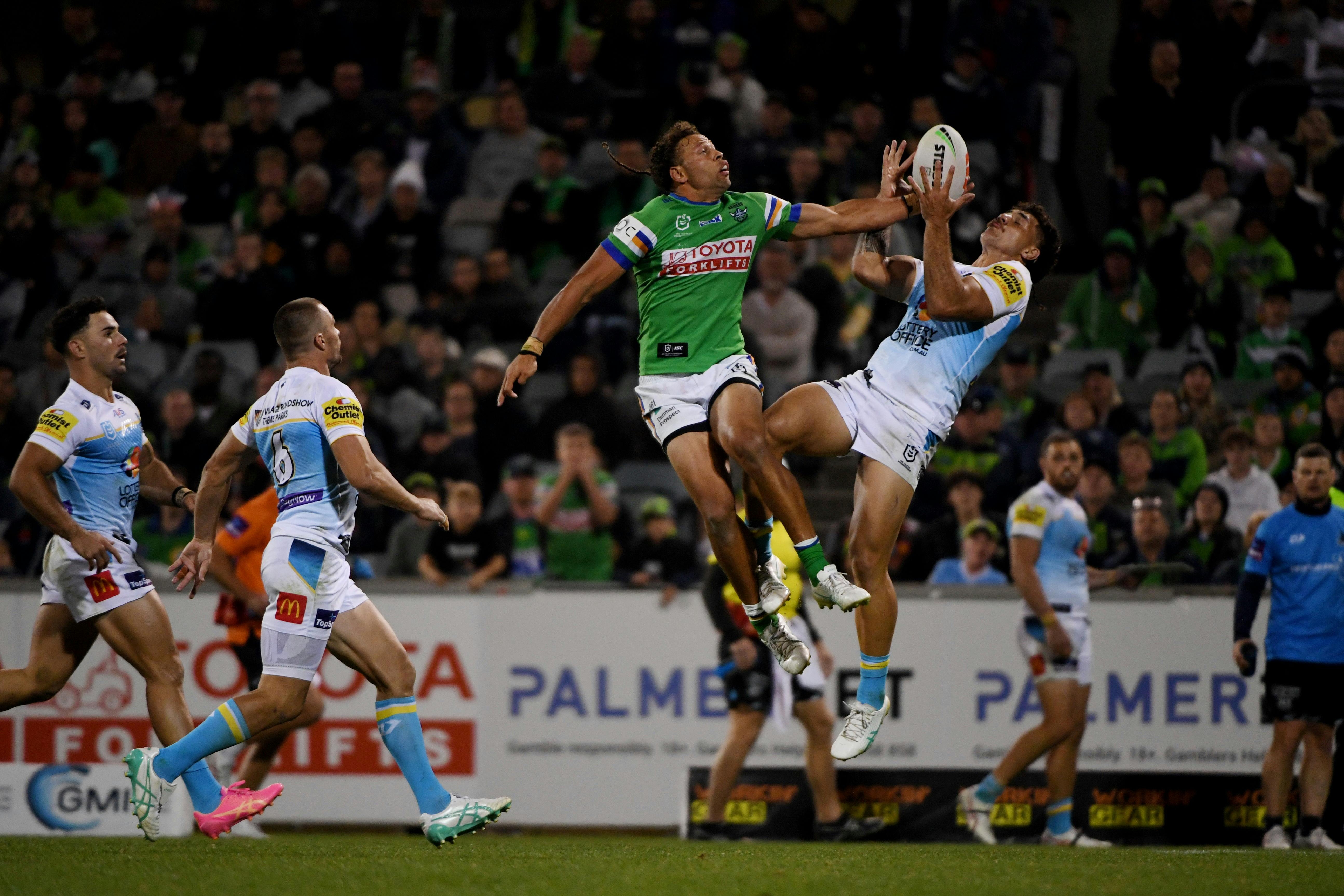 Raiders v Titans - NRL Round 11