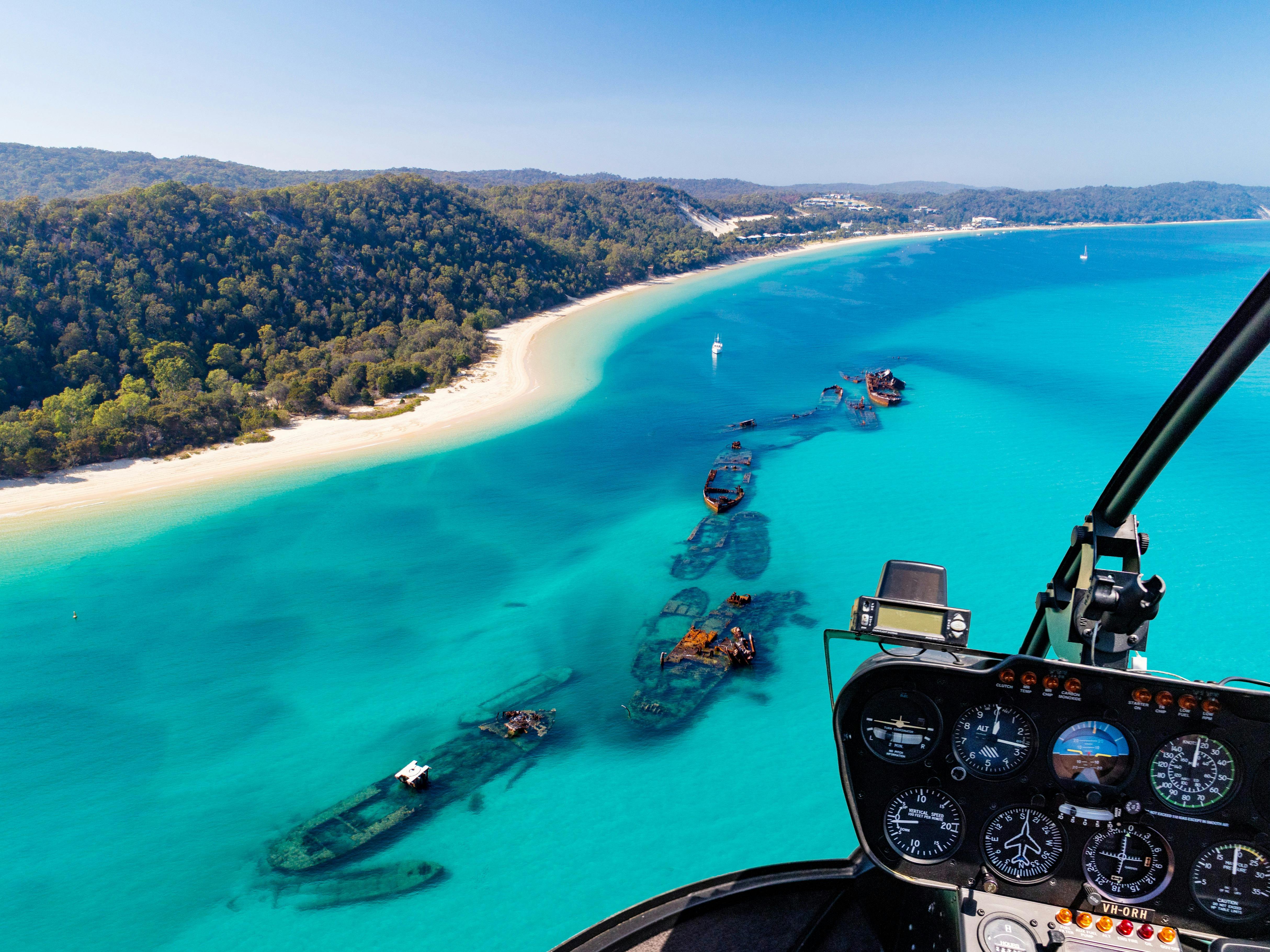 Tangalooma Helicopter Tour