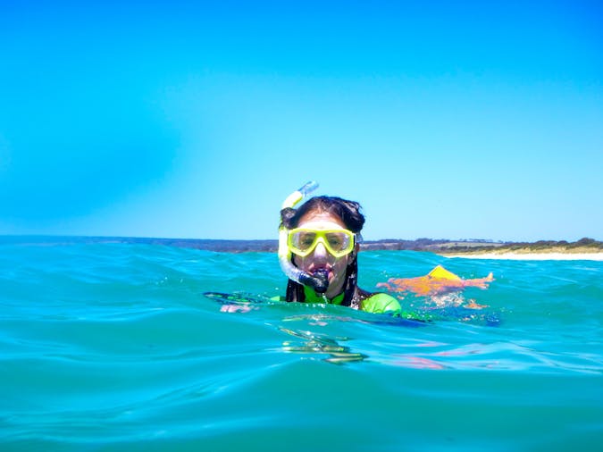 Mighty Yowies Kayaking Snorkeling