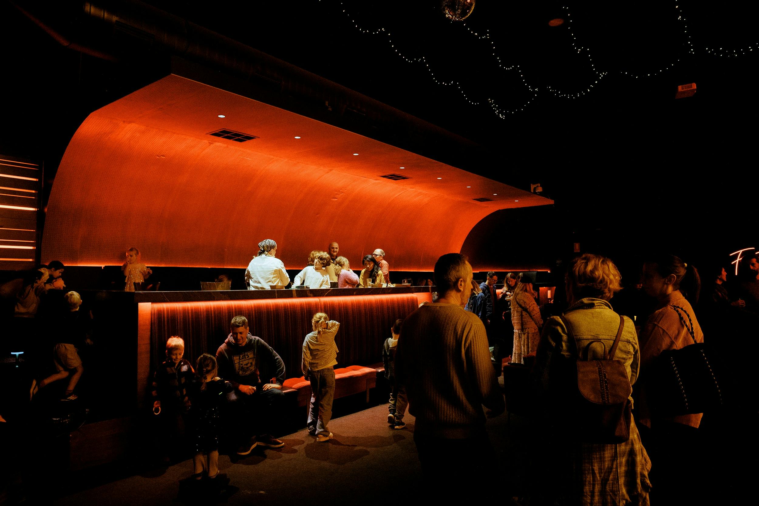 The mezzanine at Kindred Bandroom