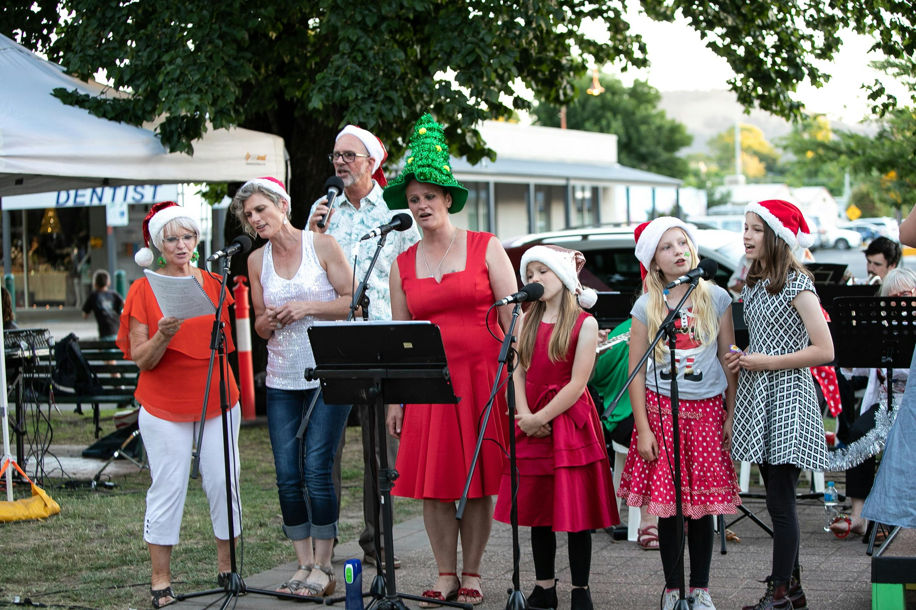 Carol singing