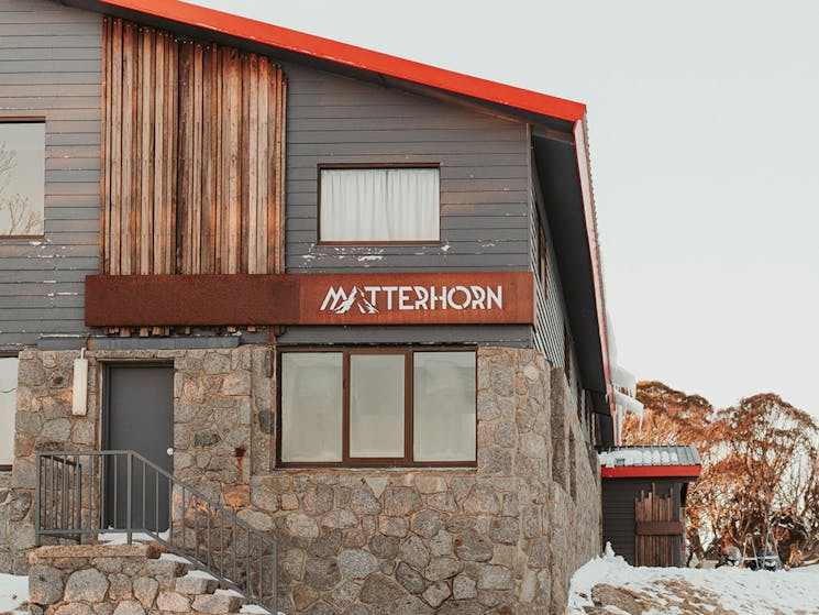 Matterhorn Lodge front view