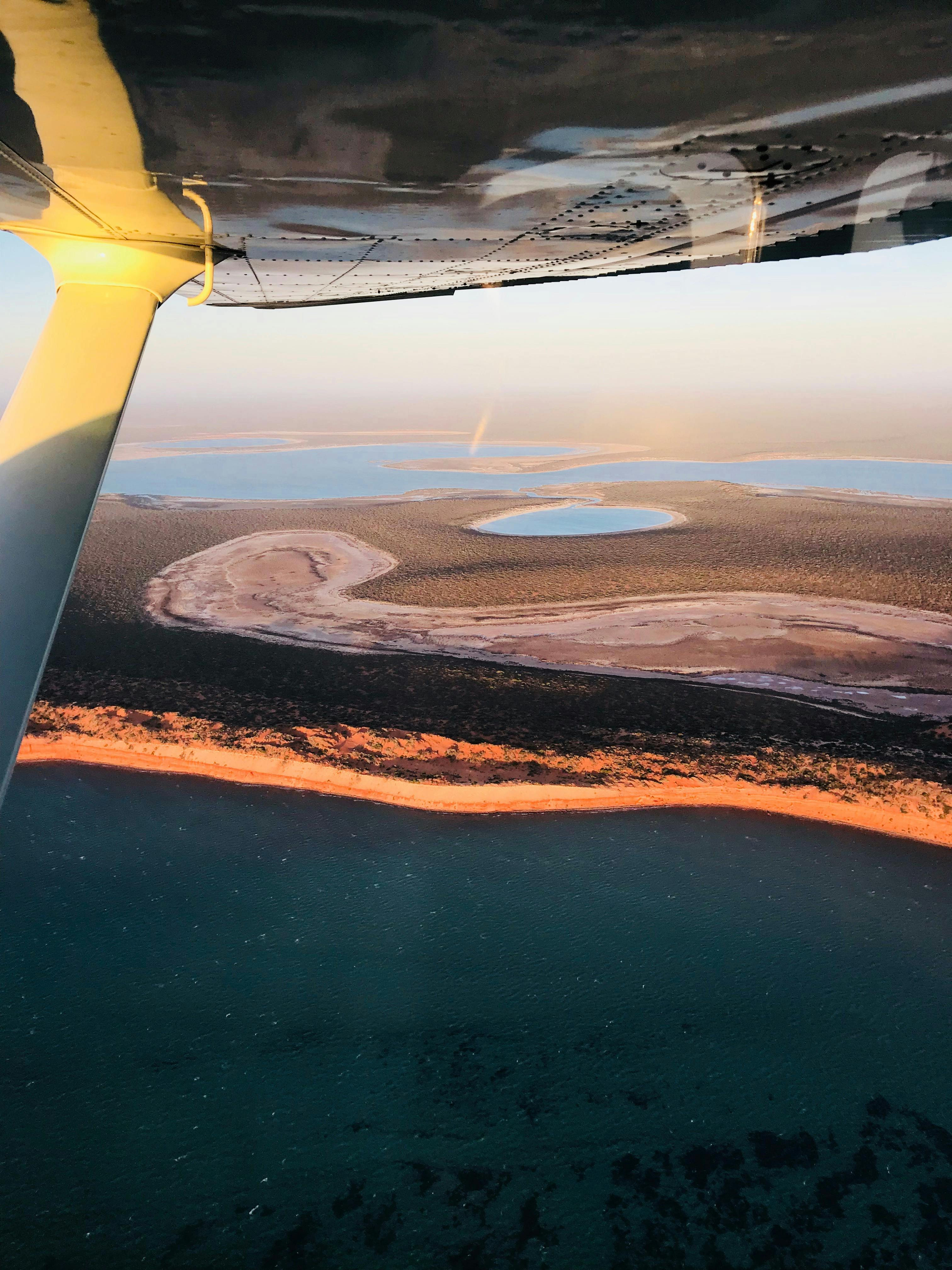 Sunset over Big lagoon