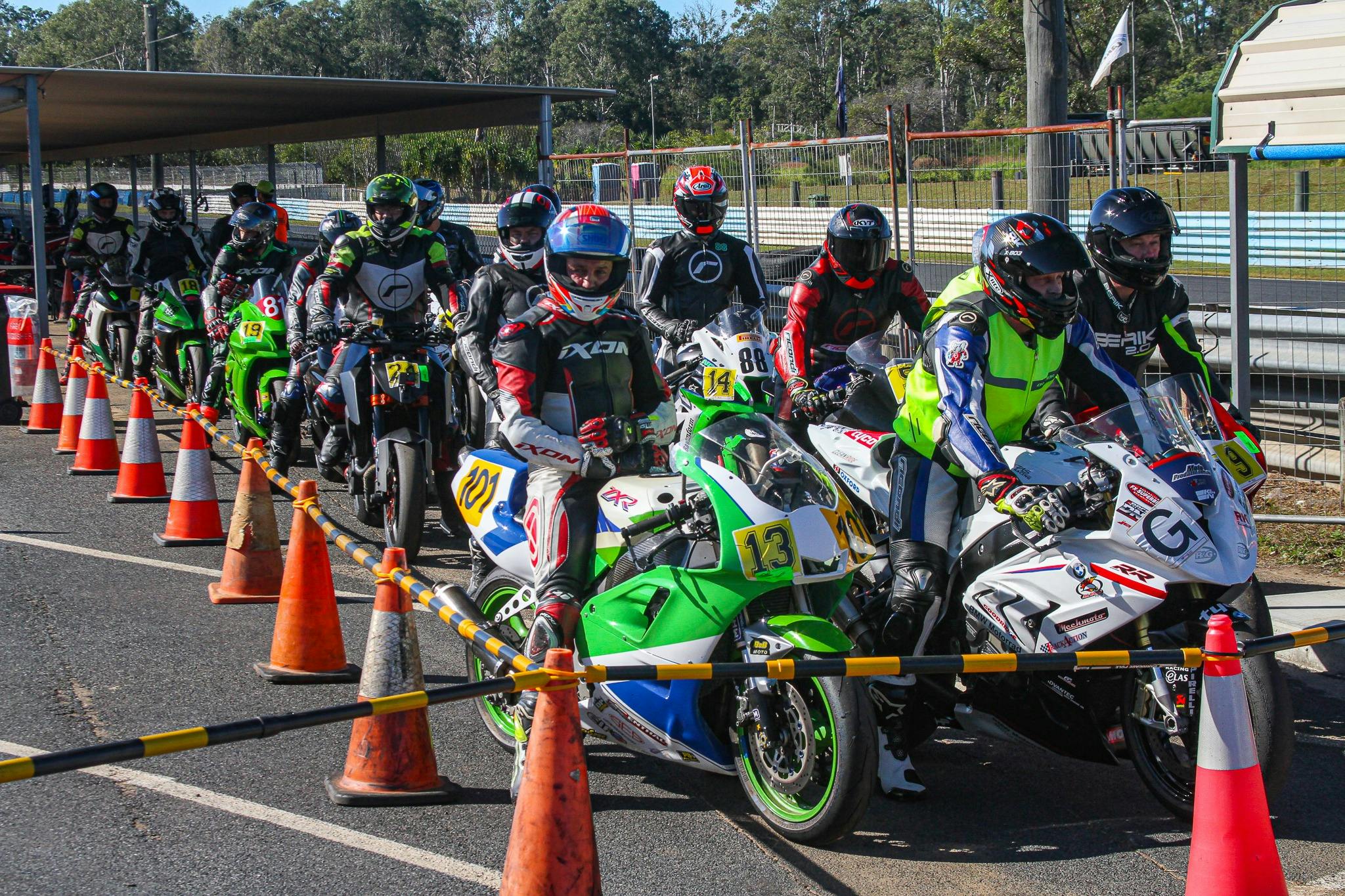 Take your bike on track