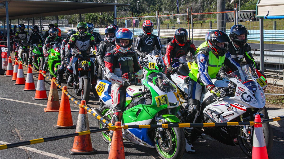 Take your bike on track