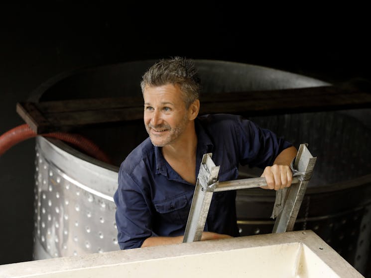 Senior winemaker Alex Woods has been part of the team at Allandale since 2006.