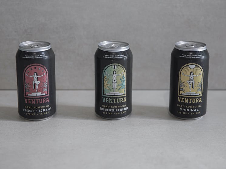 3 x cans of the core range  of flavours
