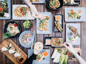 A selection of some of their favourite dishes.