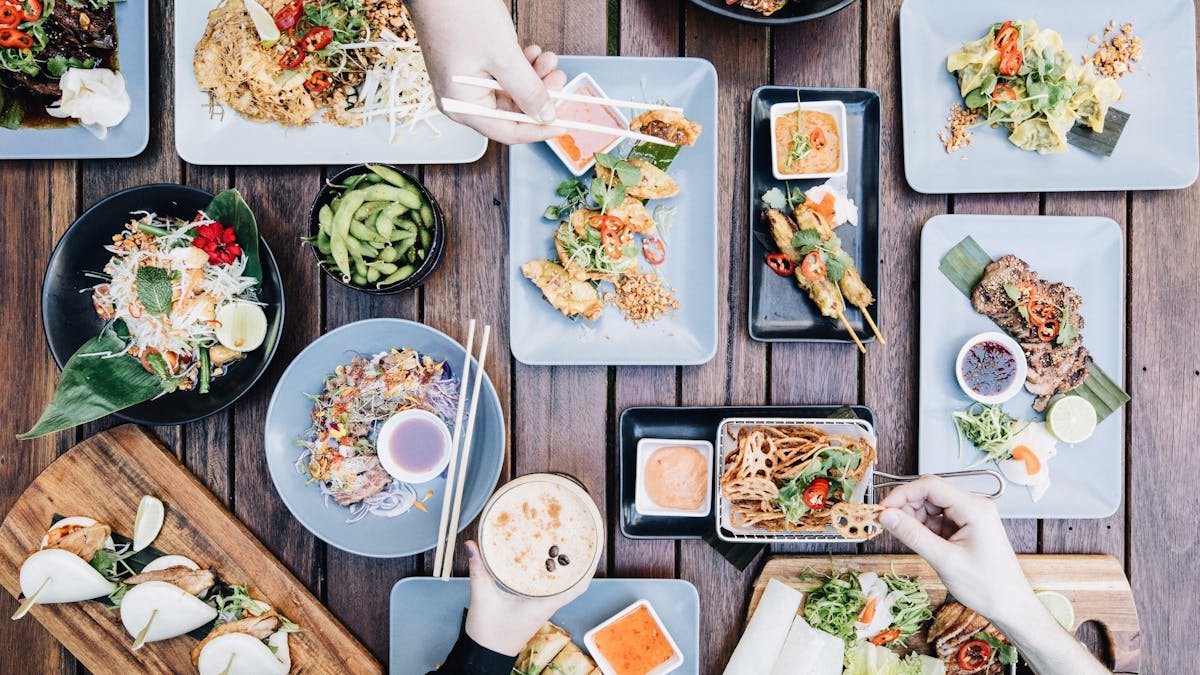 A selection of some of their favourite dishes.