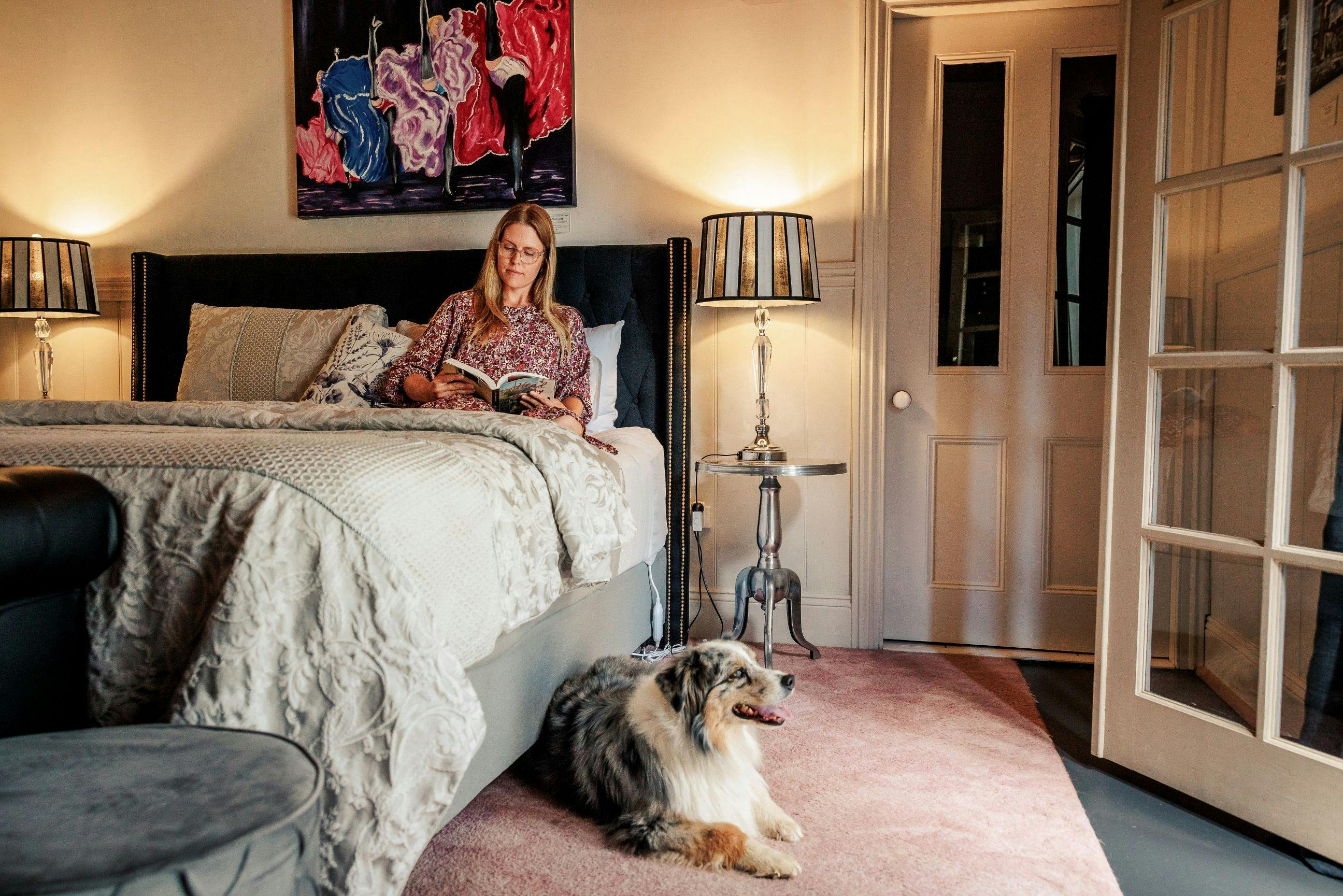 Comfortable King suite with ensuite, dog friendly in Alexandra at Summerlands Country Luxe