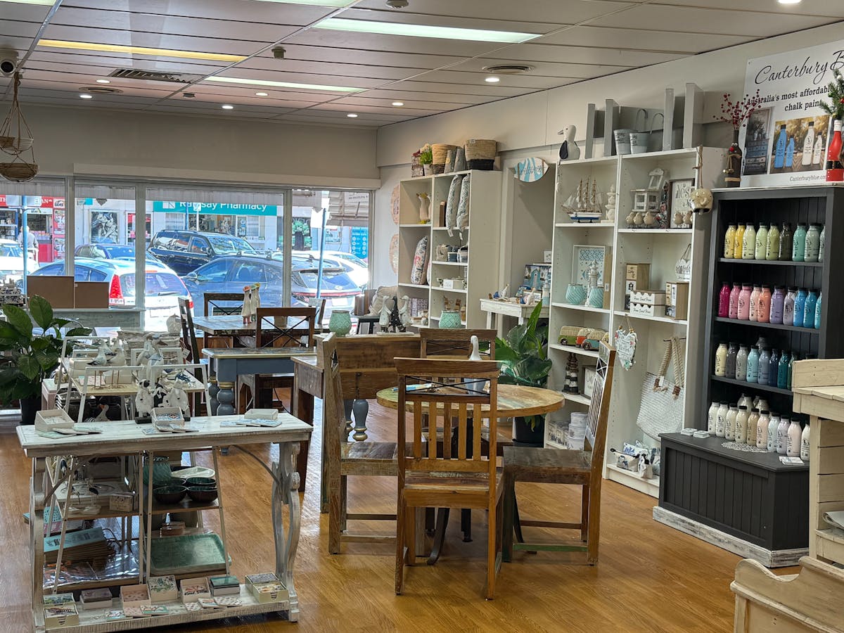 Inside Shot of Shop