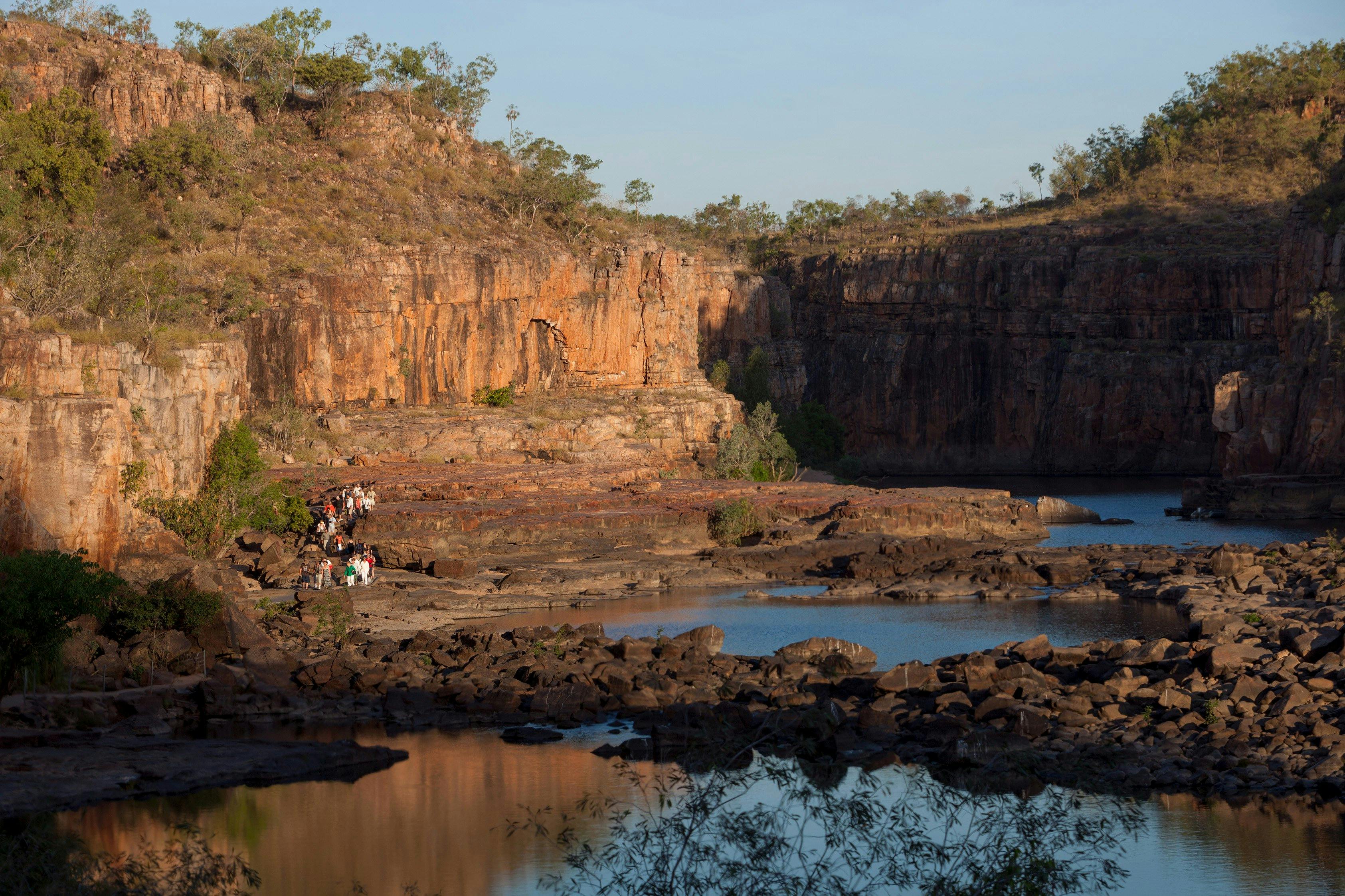 Perfect time of day to explore Nitmiluk