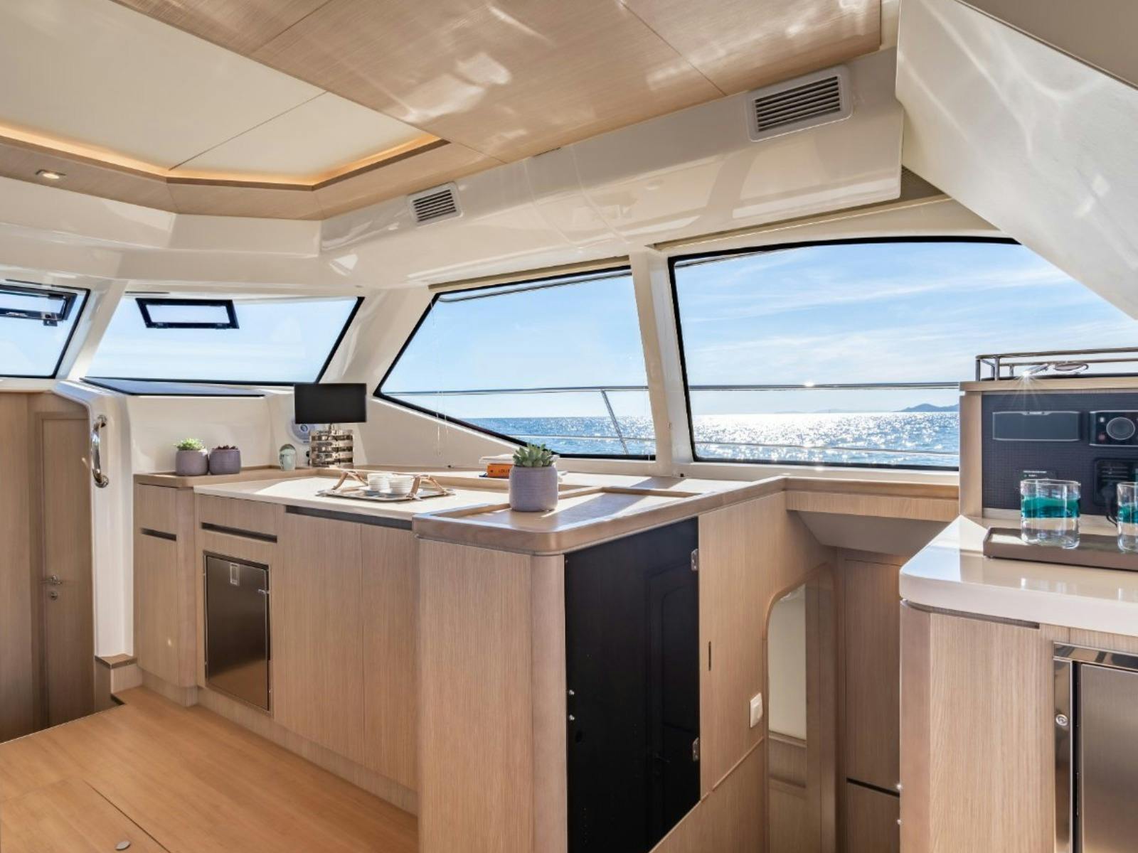 Photo inside galley