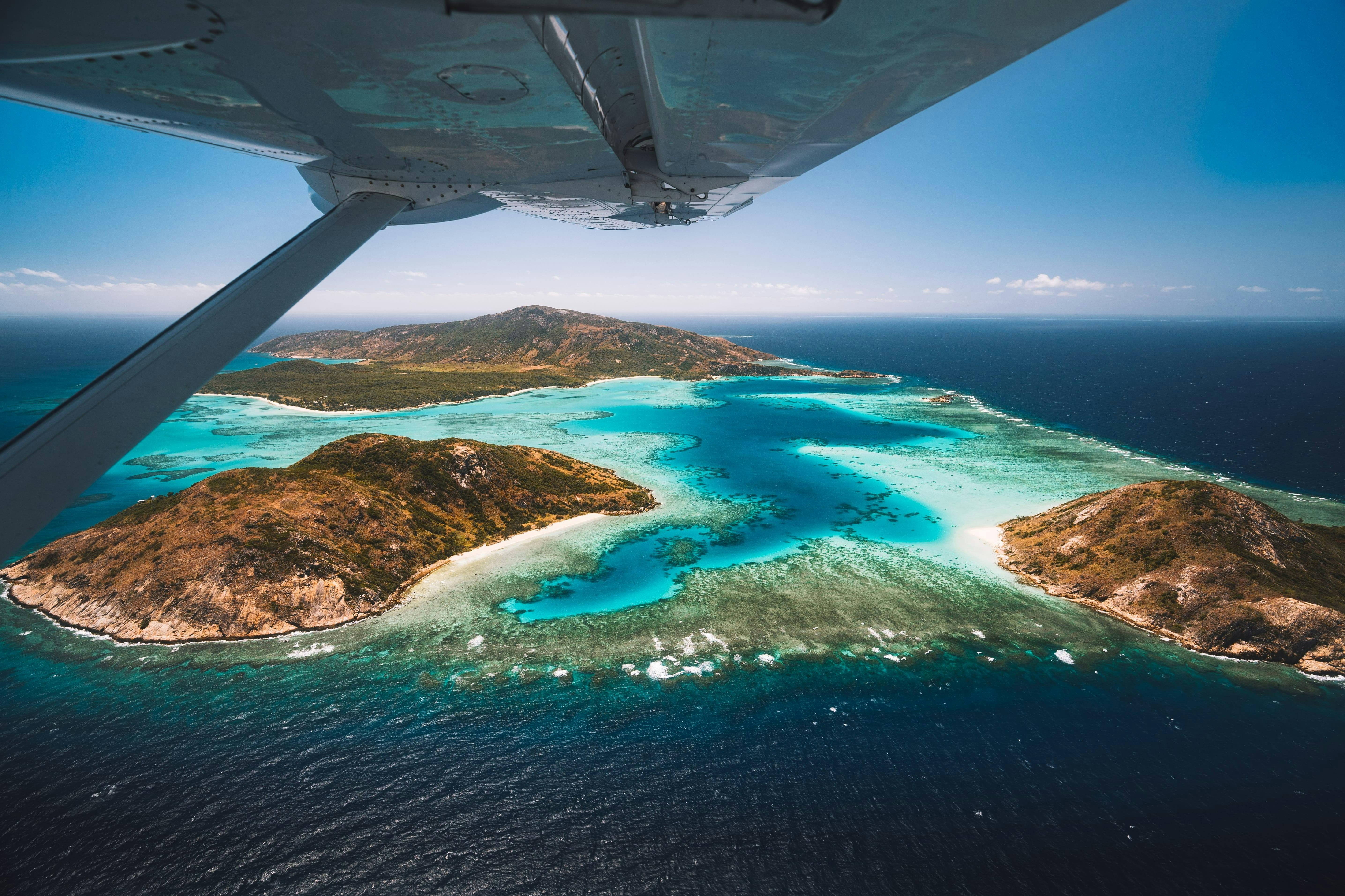 Arrive at Lizard Island in comfort and style in your private aircraft