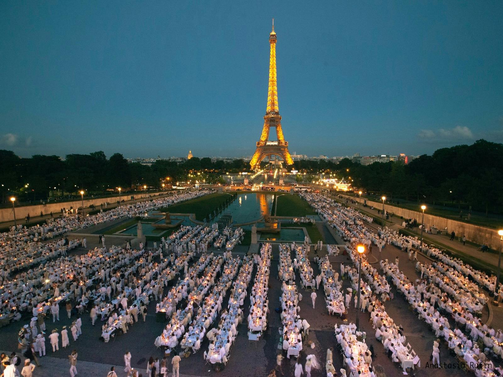 Diner en Blanc France