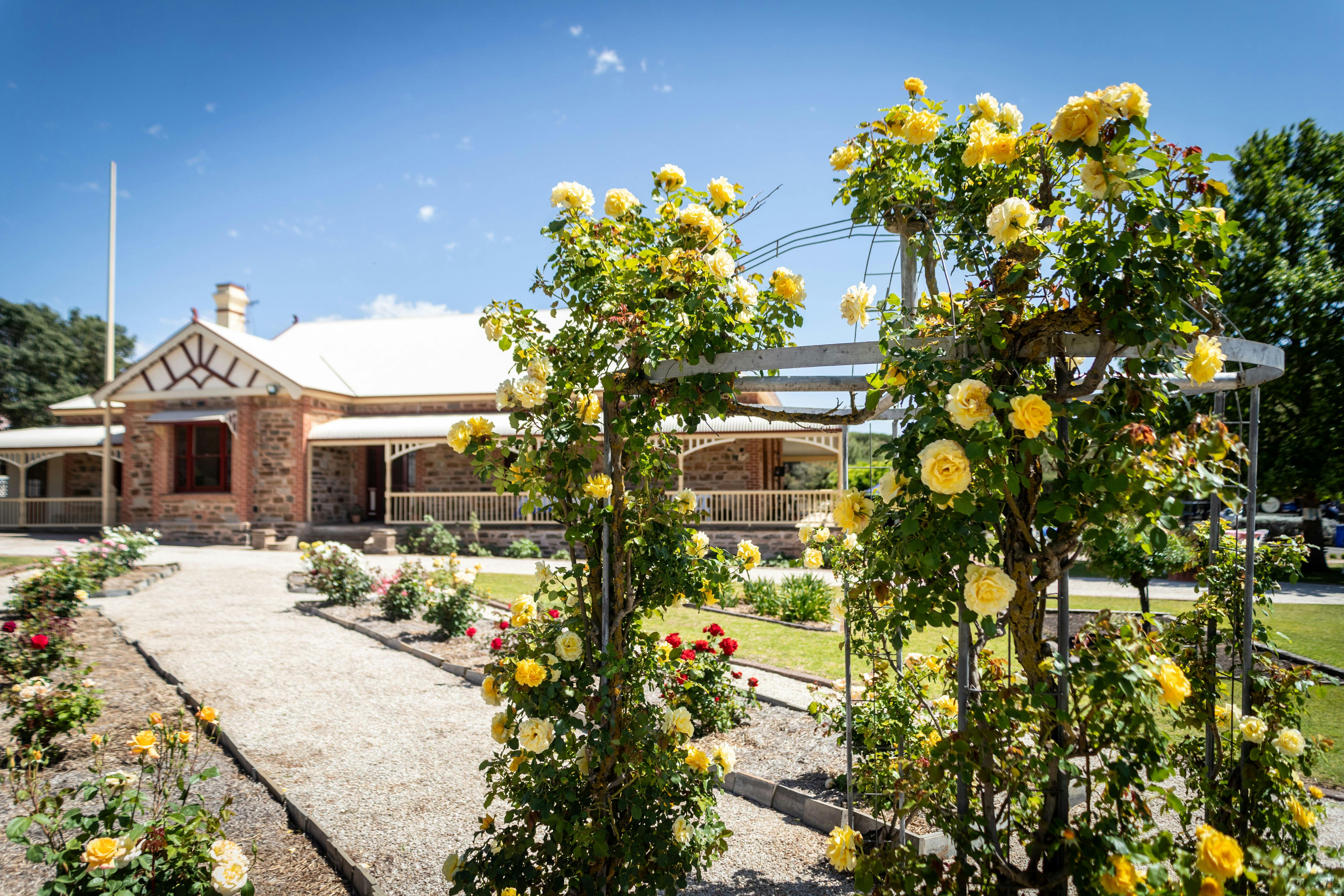 Amecca for lovers of beautiful houses with historical garden layouts