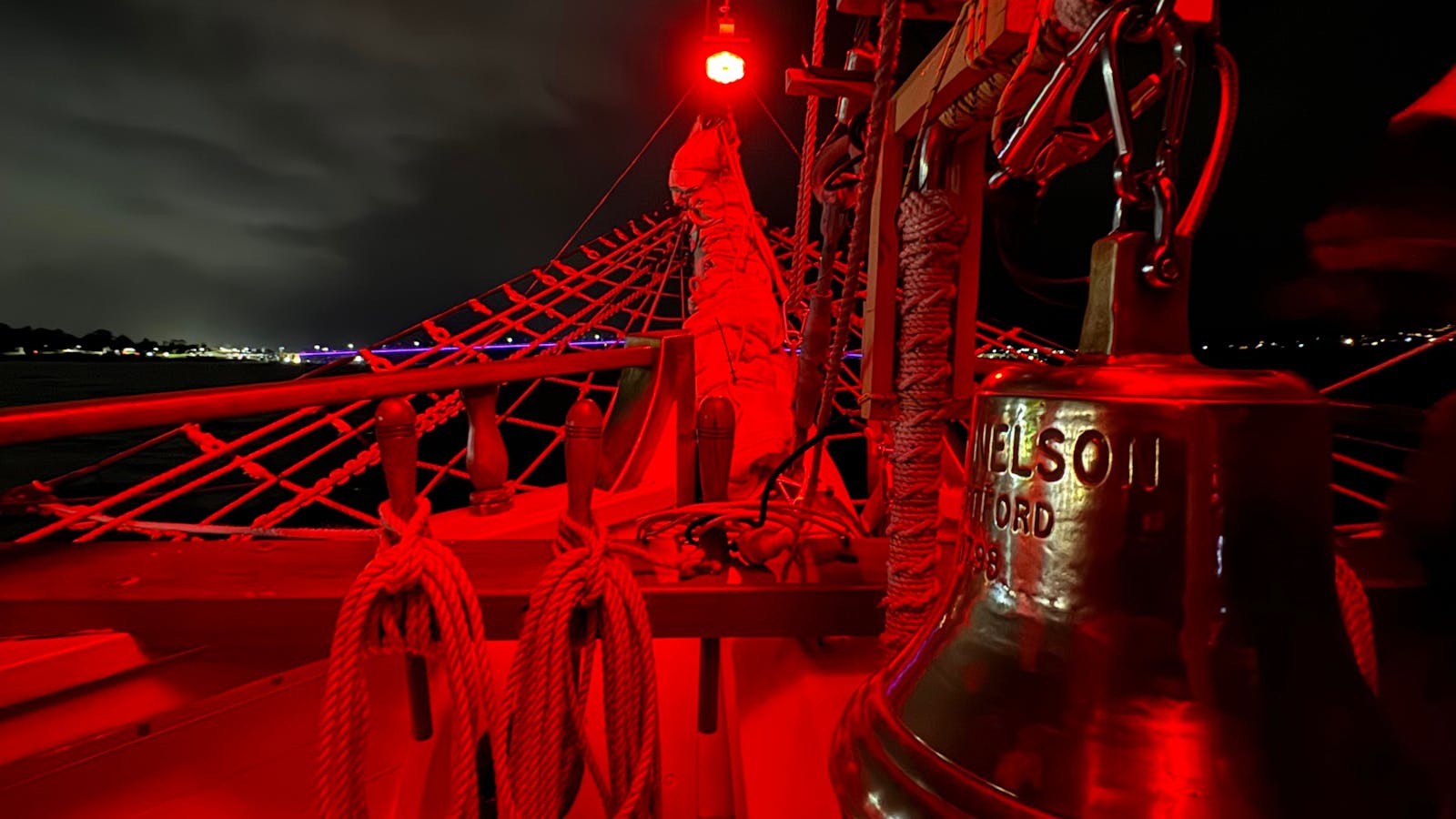 Redding the sails is such an amazing event